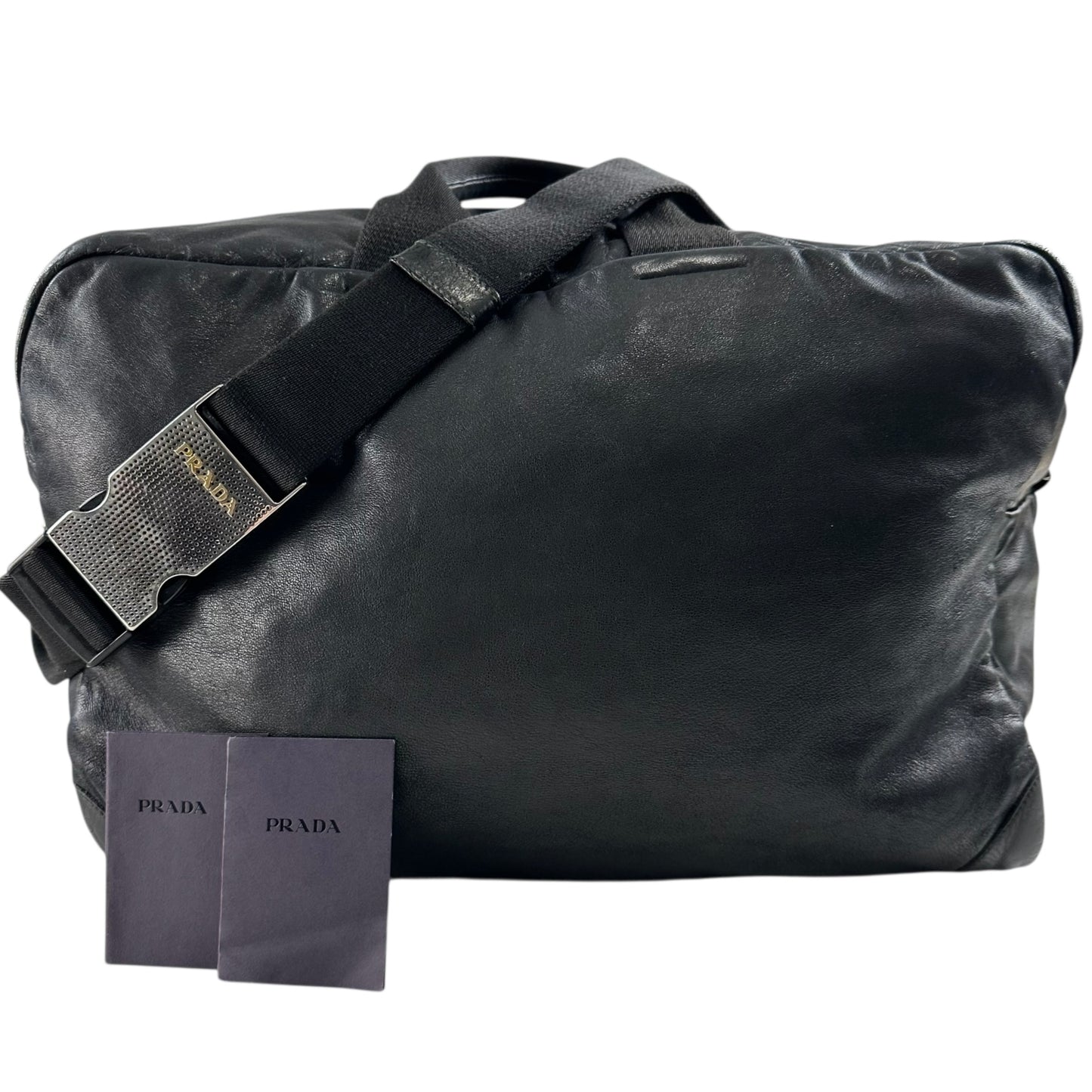 Prada Leather Duffle Bag