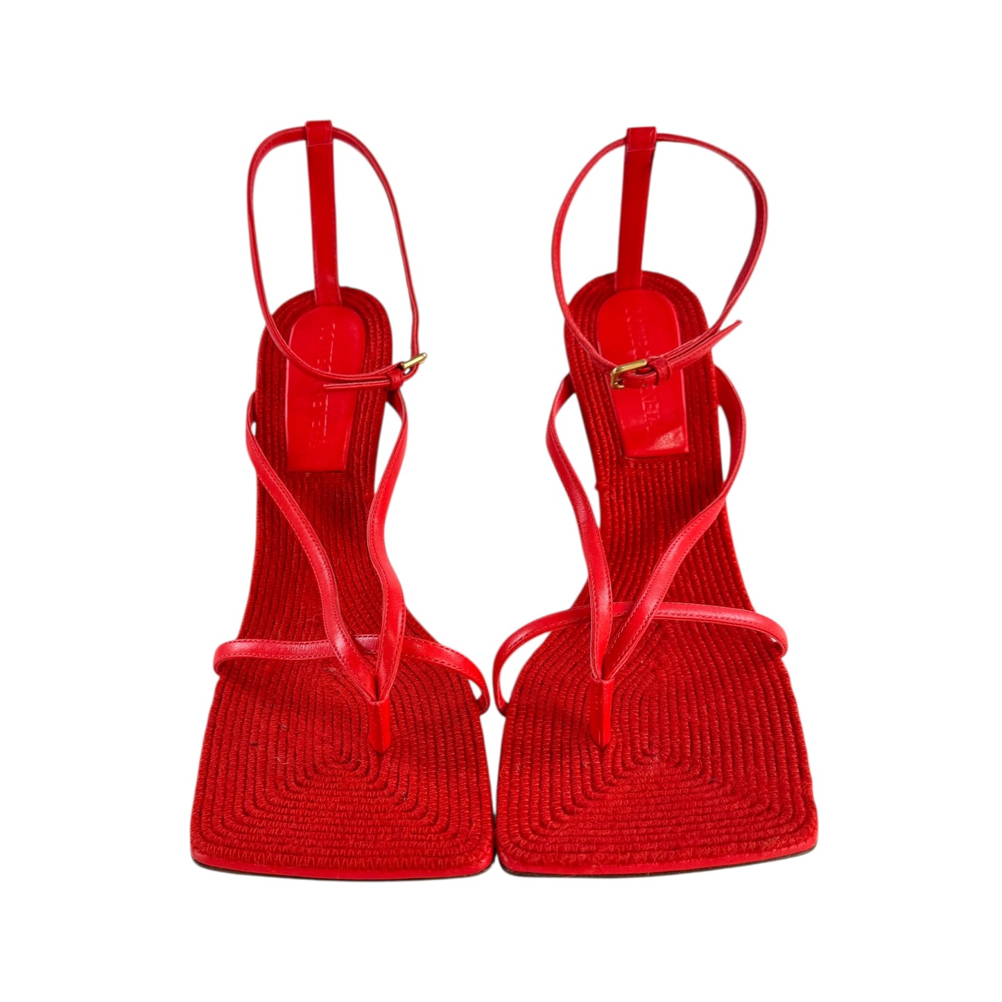 Bottega Veneta Square Toe Heels