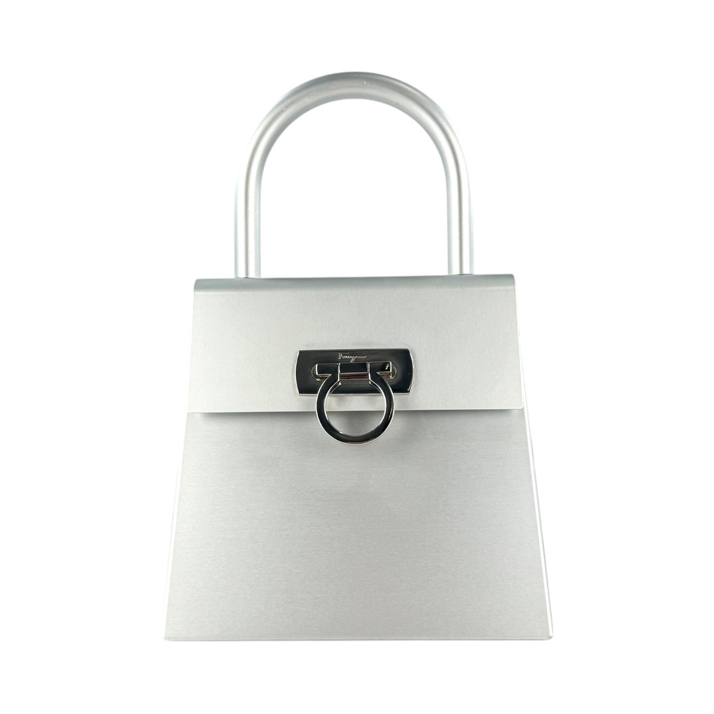 Ferragamo Metal Top Handle Bag