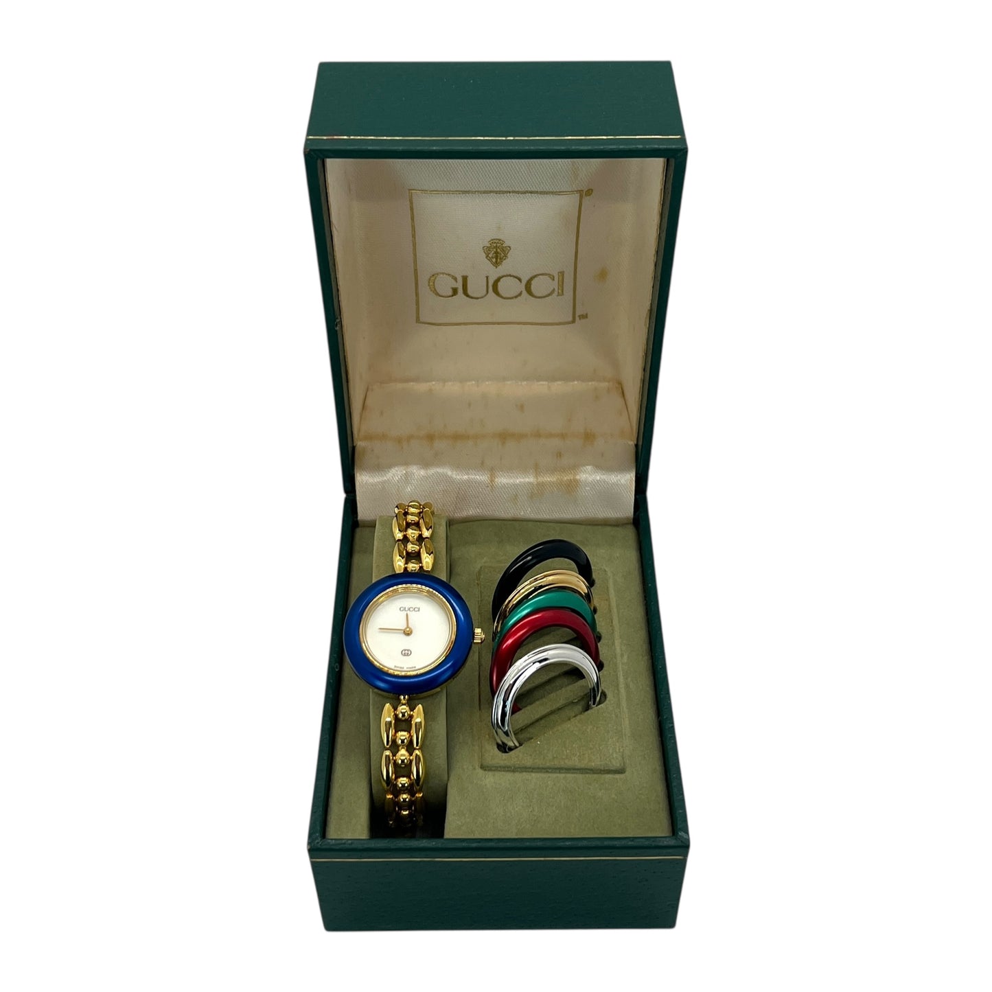 Gucci Vintage Interchangeable Bezel Watch