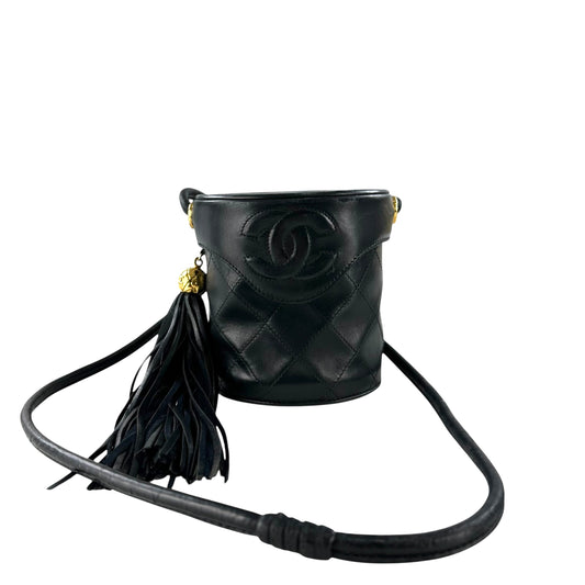 Chanel Rhodium Matelasse Shoulder Bag