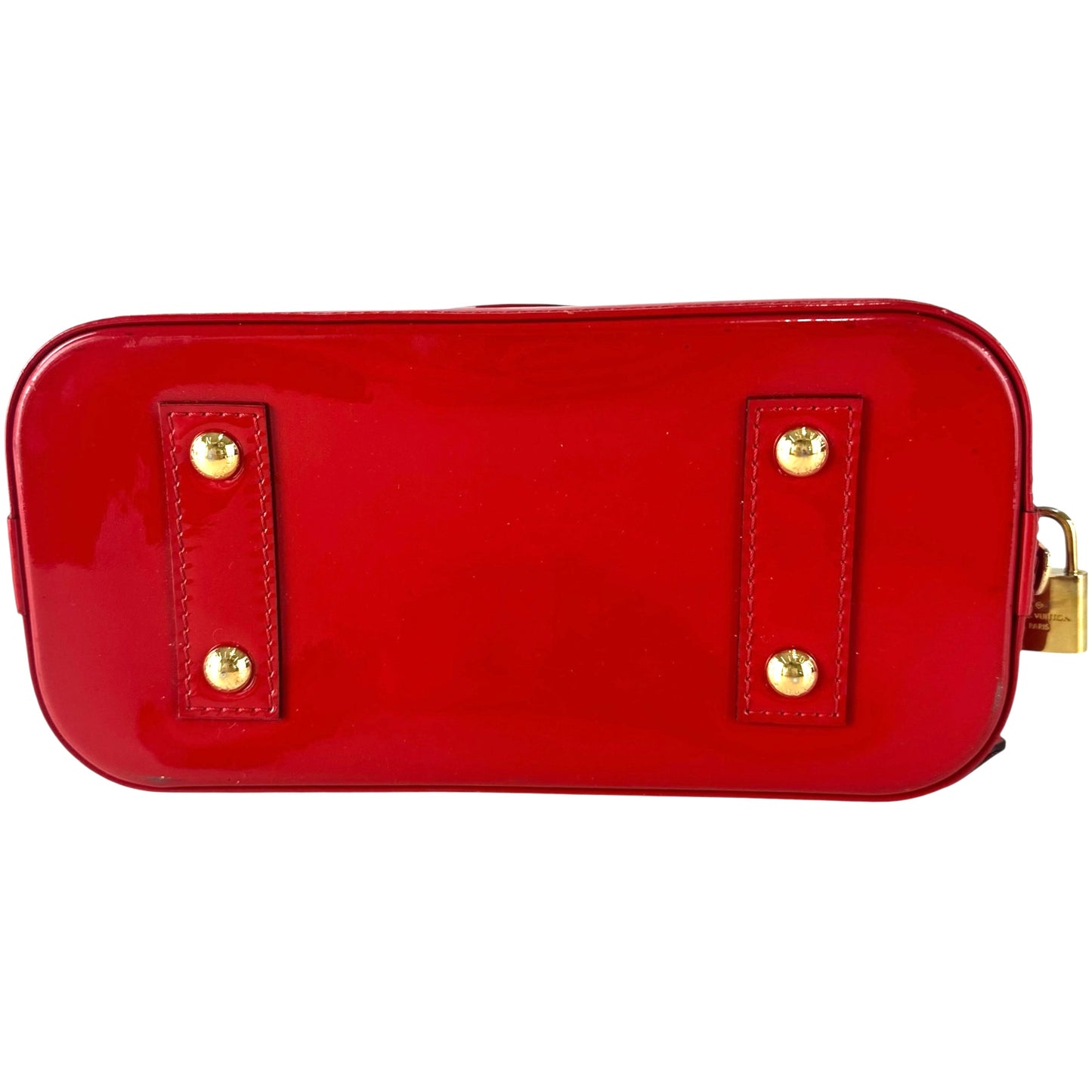 Louis Vuitton Vernis Gold BB Two-Way Handbag