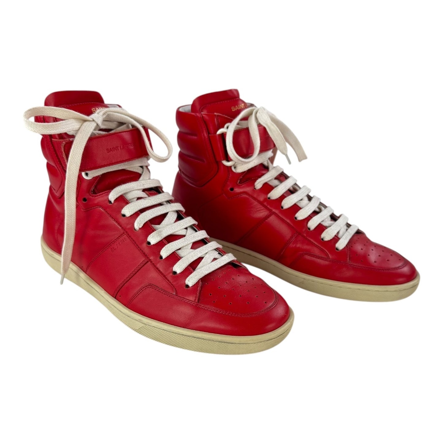 Saint Laurent Signature Court Classic SL/12H High-Top Sneakers