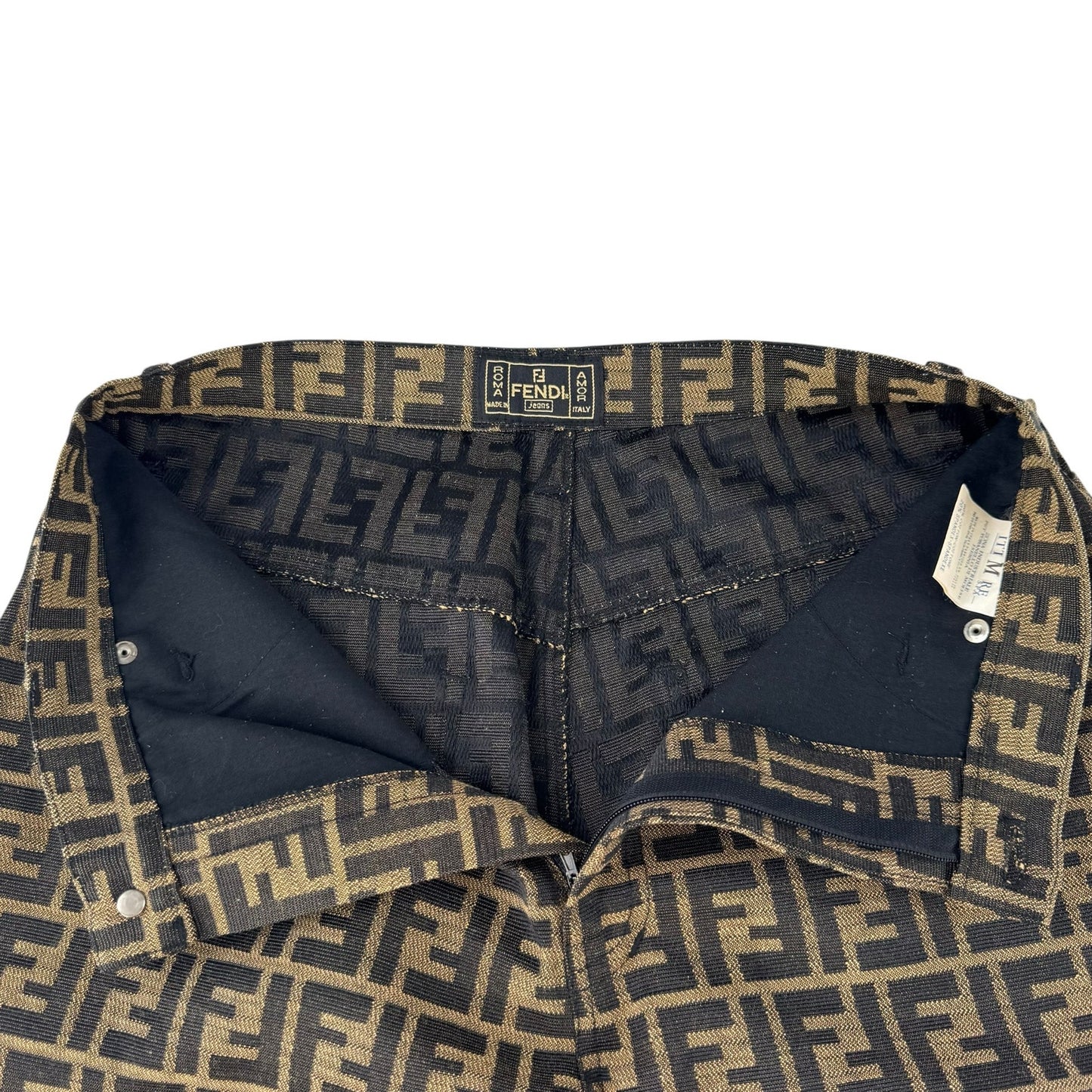 Fendi Vintage Zucca Print Pant
