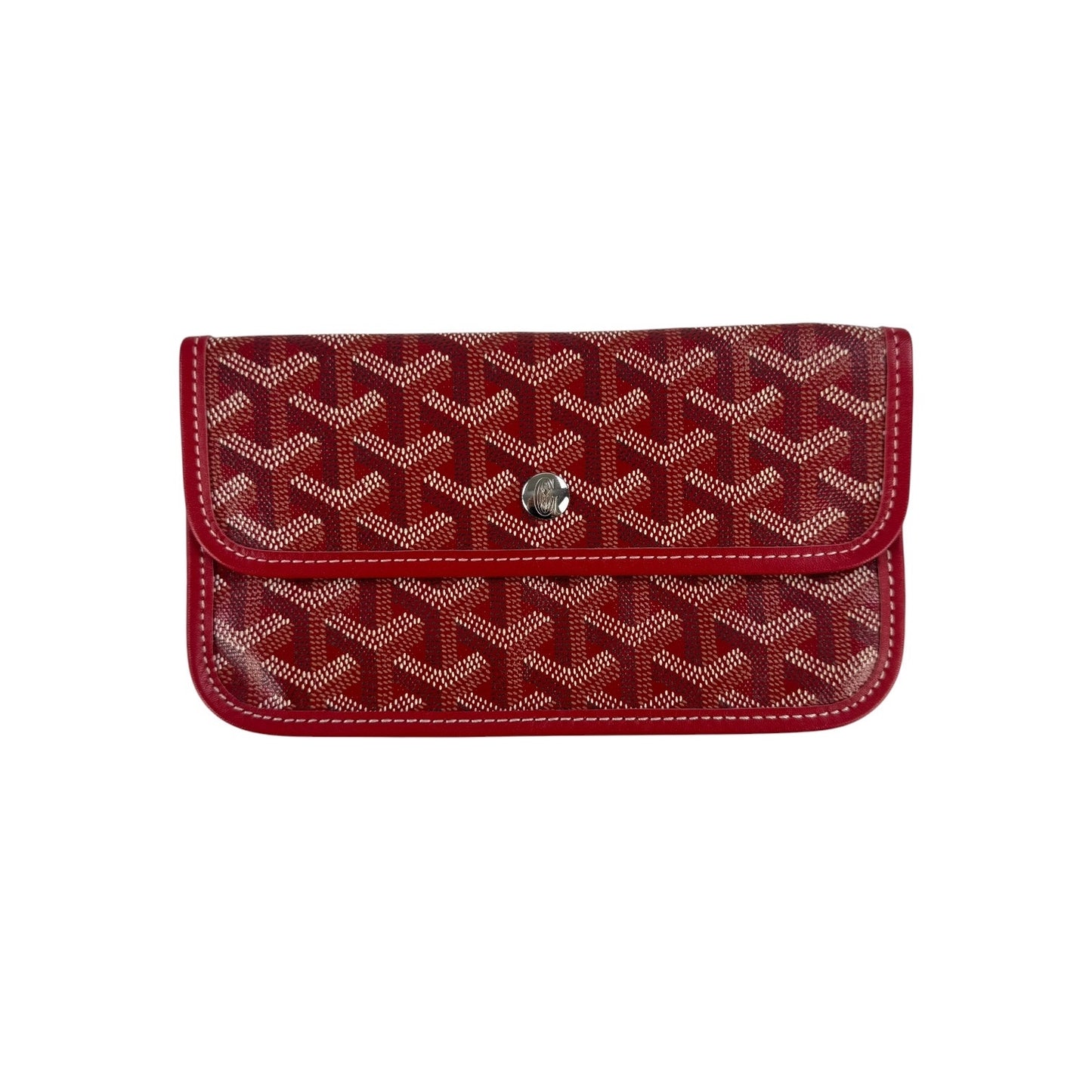Goyard Red Saint Louis Pouch