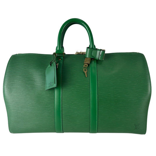 Louis Vuitton Vintage Epi Leather Keepall 45 Bag