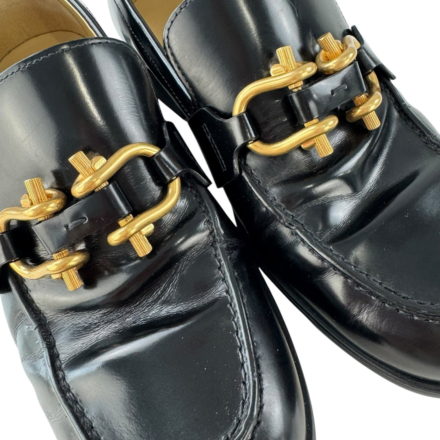 Bottega Veneta Leather Loafer-0