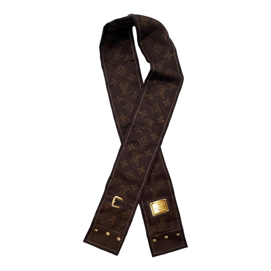 Louis Vuitton Monogram Silk Twilly