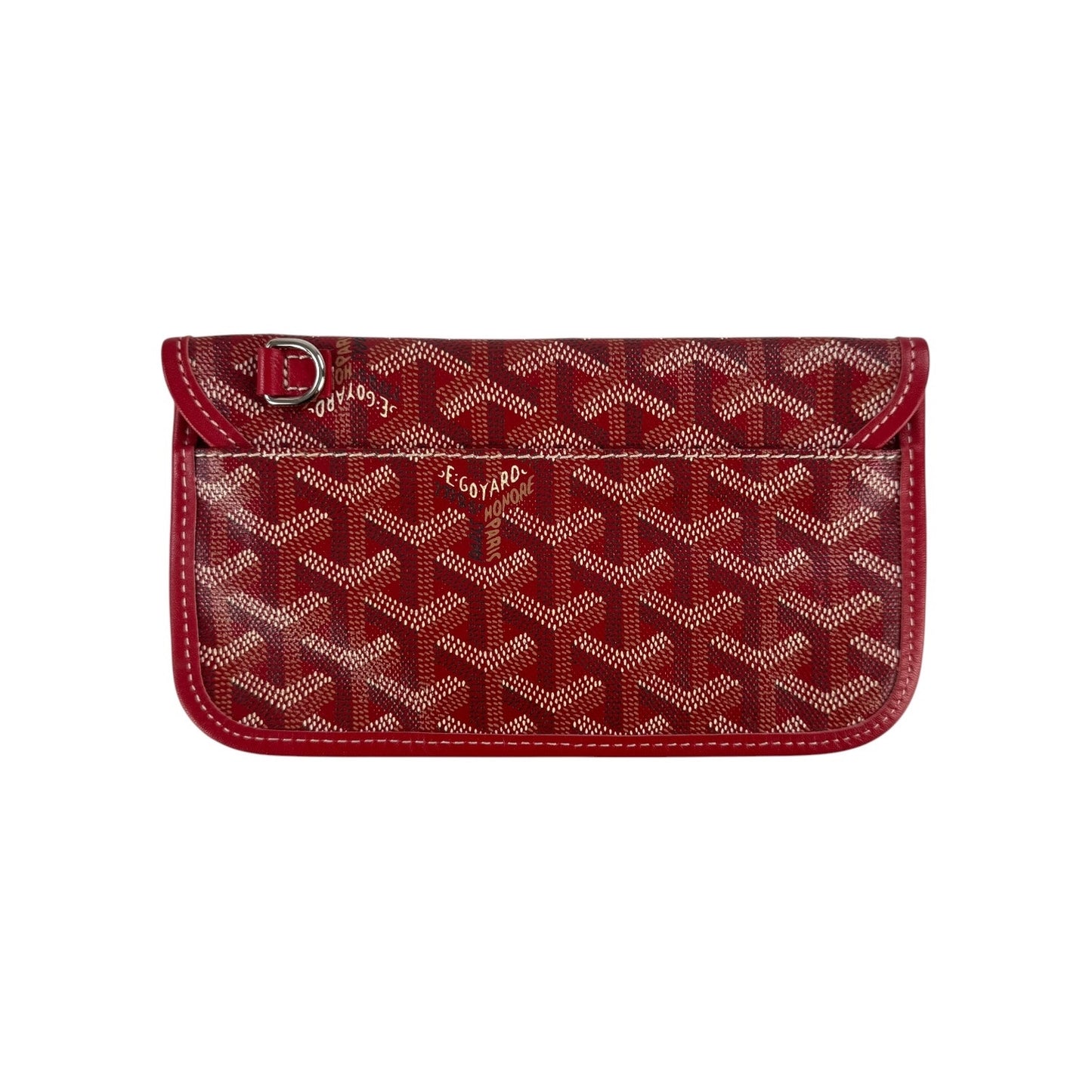 Goyard Red Saint Louis Pouch