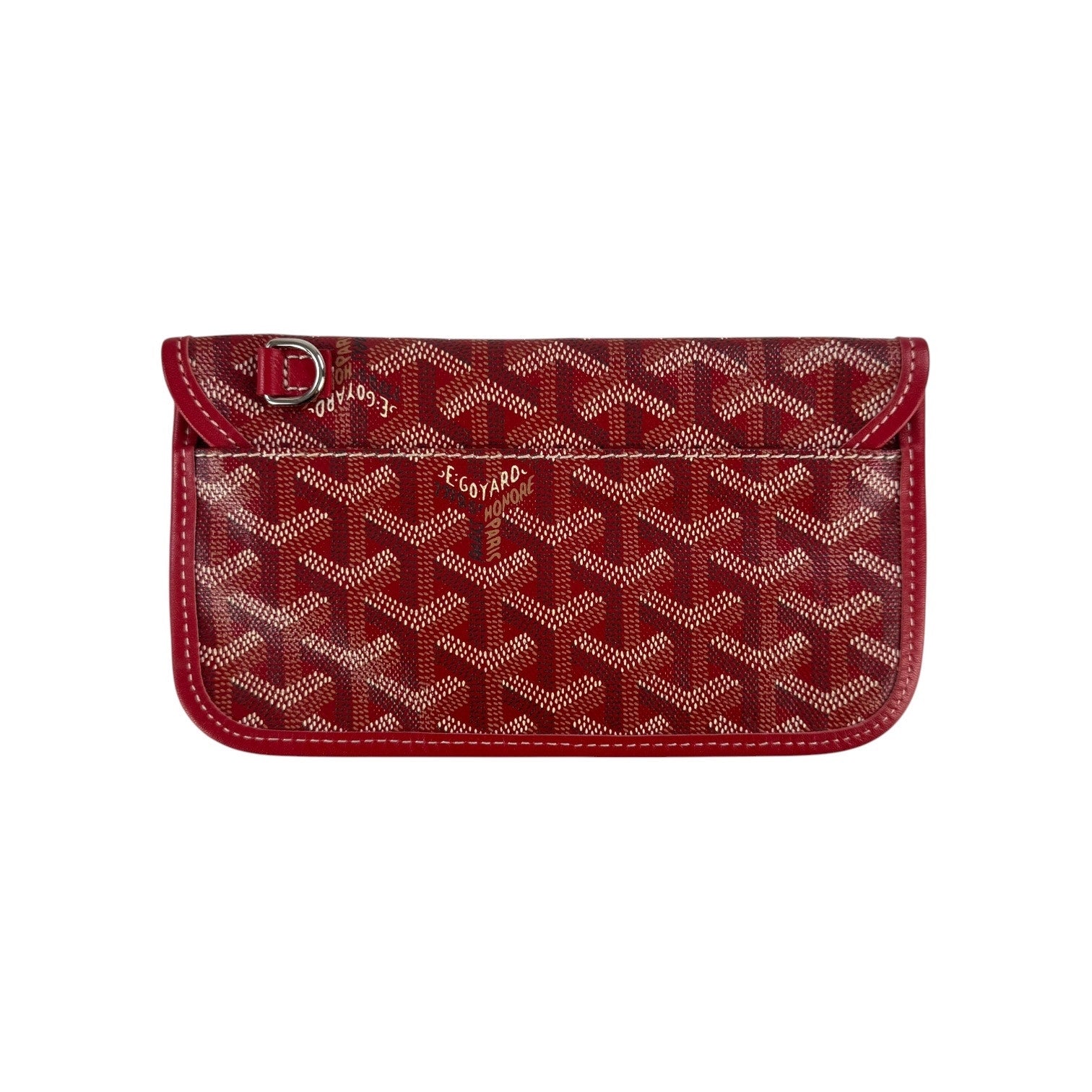 Goyard Red Saint Louis Pouch