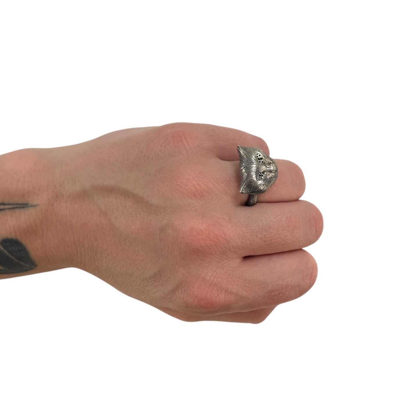 Gucci Garden Cat Cocktail Ring