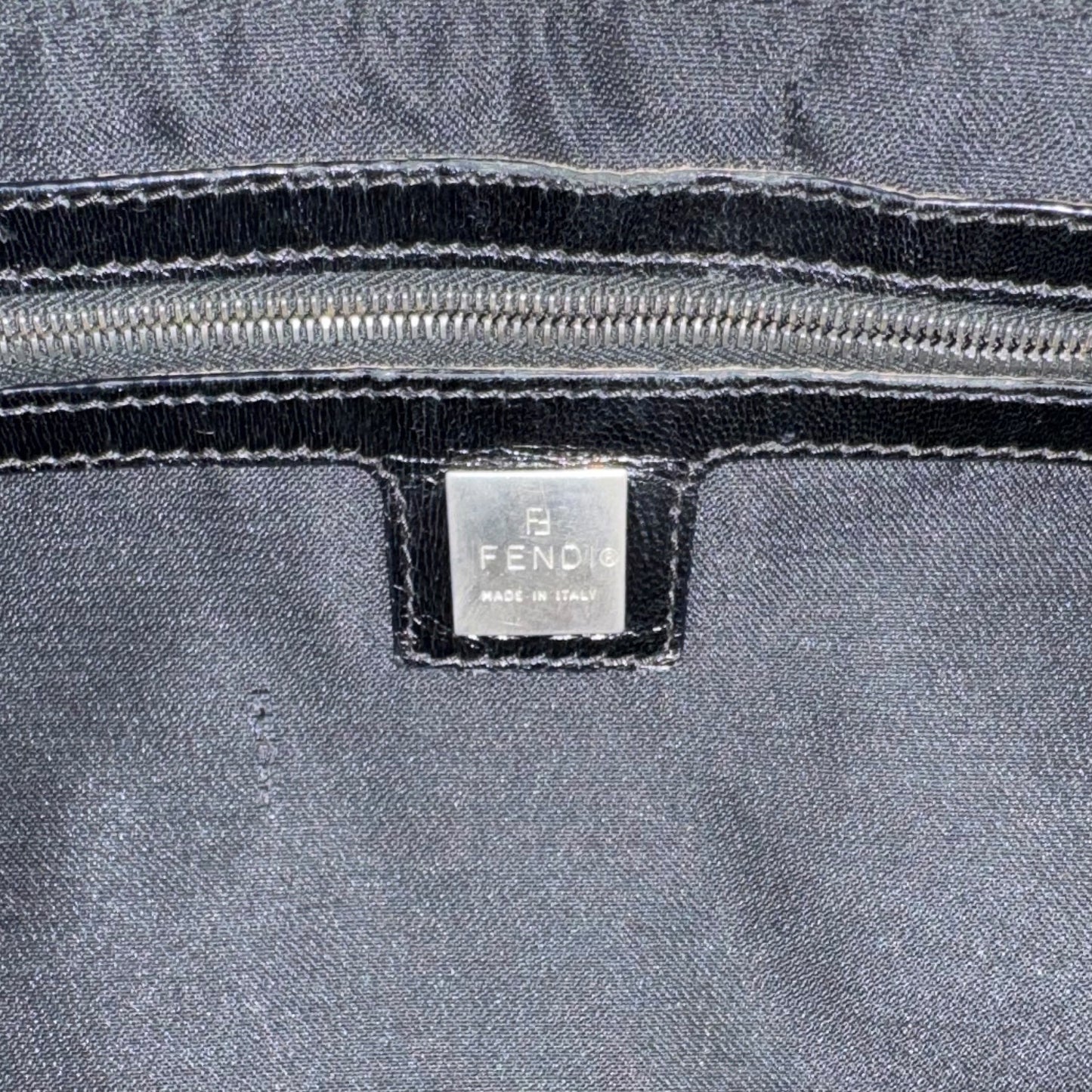 Fendi Vintage Leopard Print Handbag