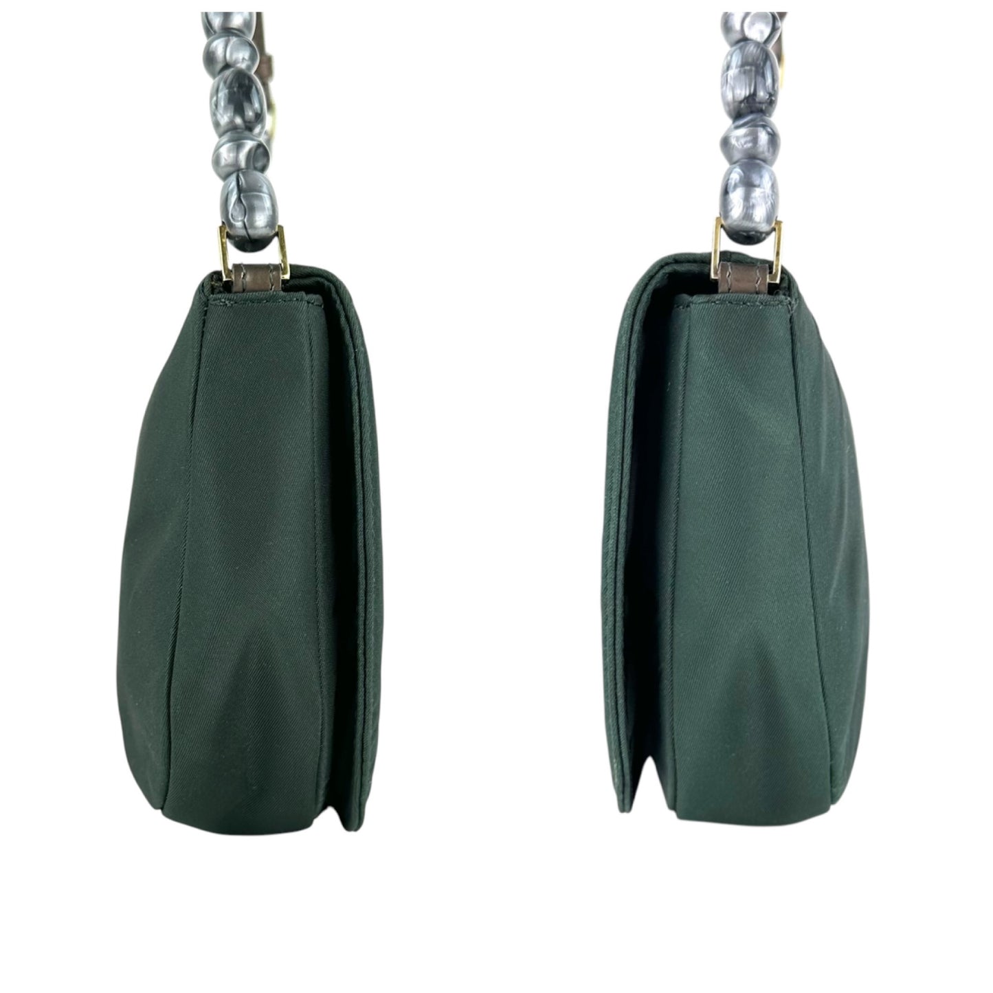 Dior Vintage Maris Pearl Nylon Shoulder Bag