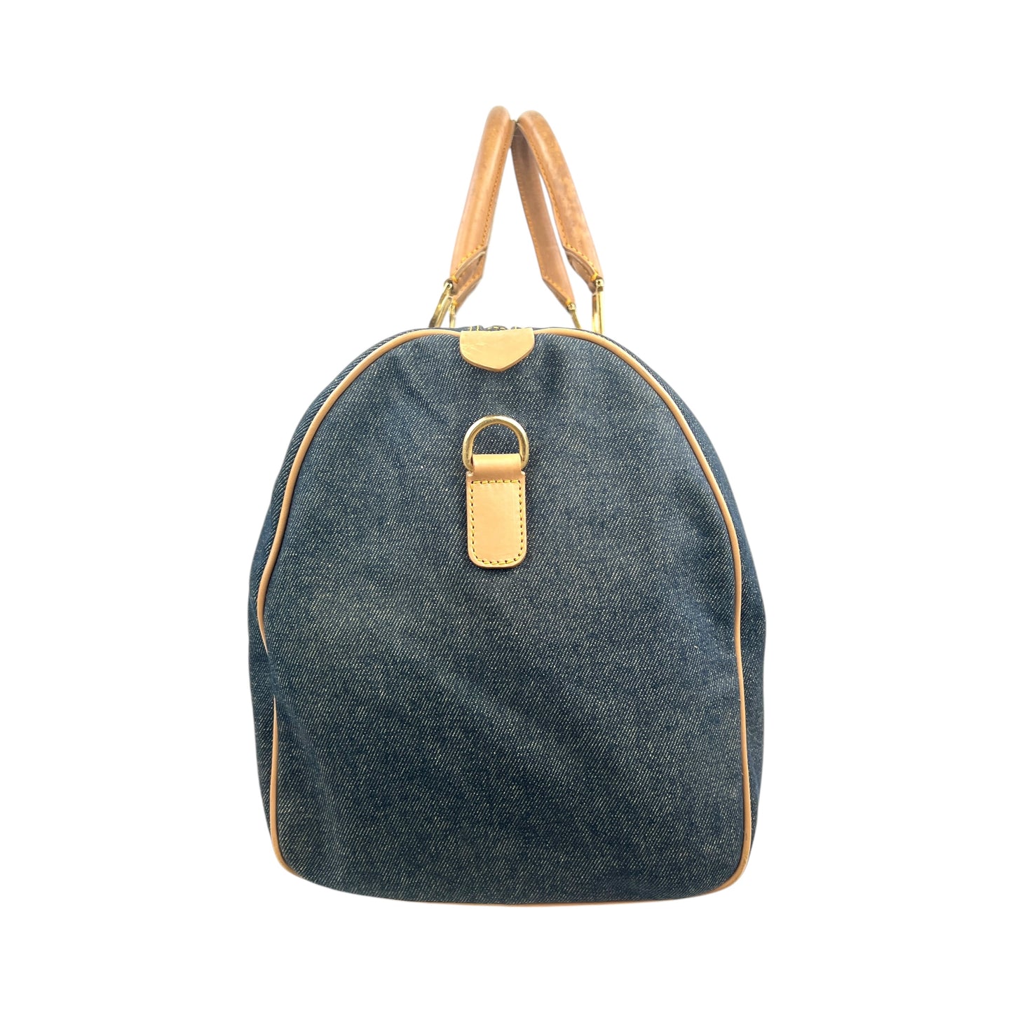 Dior Vintage Denim Travel Bag
