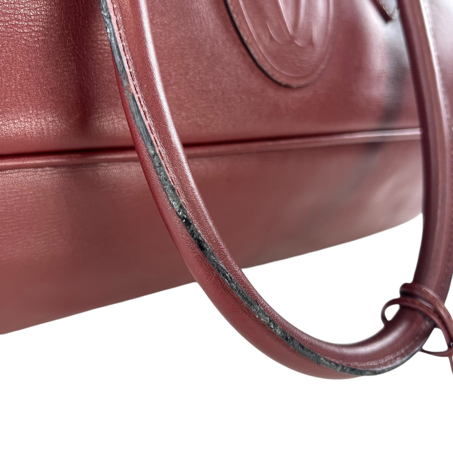 Cartier Vintage Leather Duffel Bag