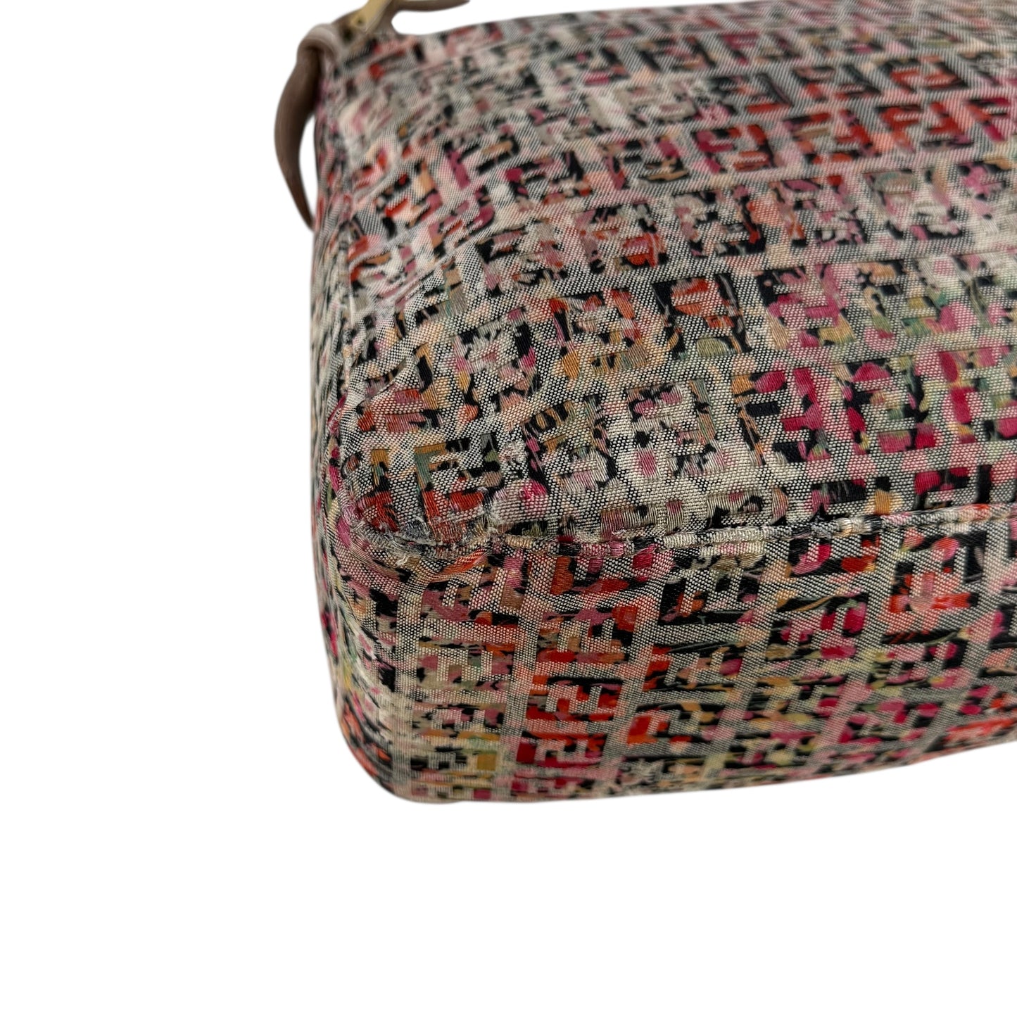 Fendi Vintage Zucchino Floral Mama Baguette Bag