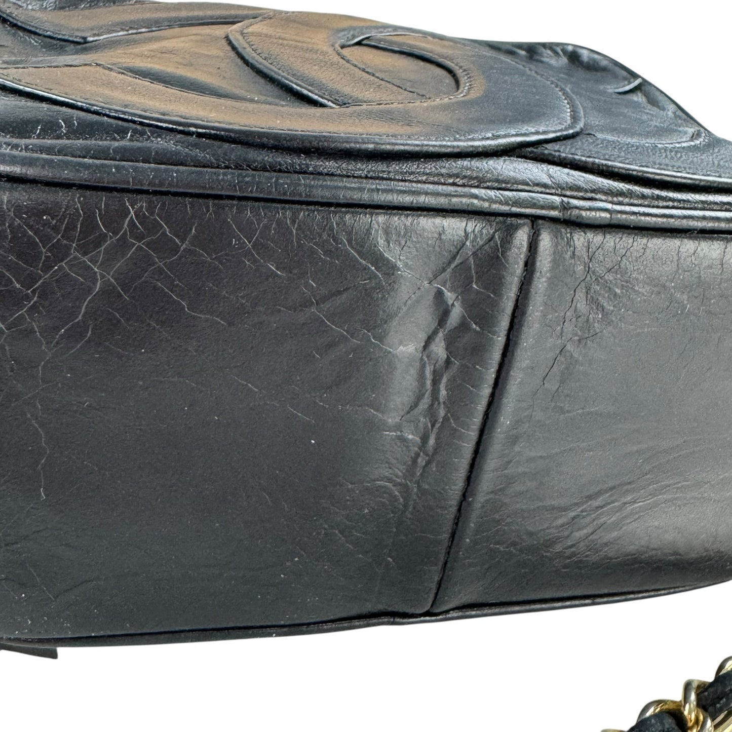 Chanel Vintage Chain and Tassel Camera Bag