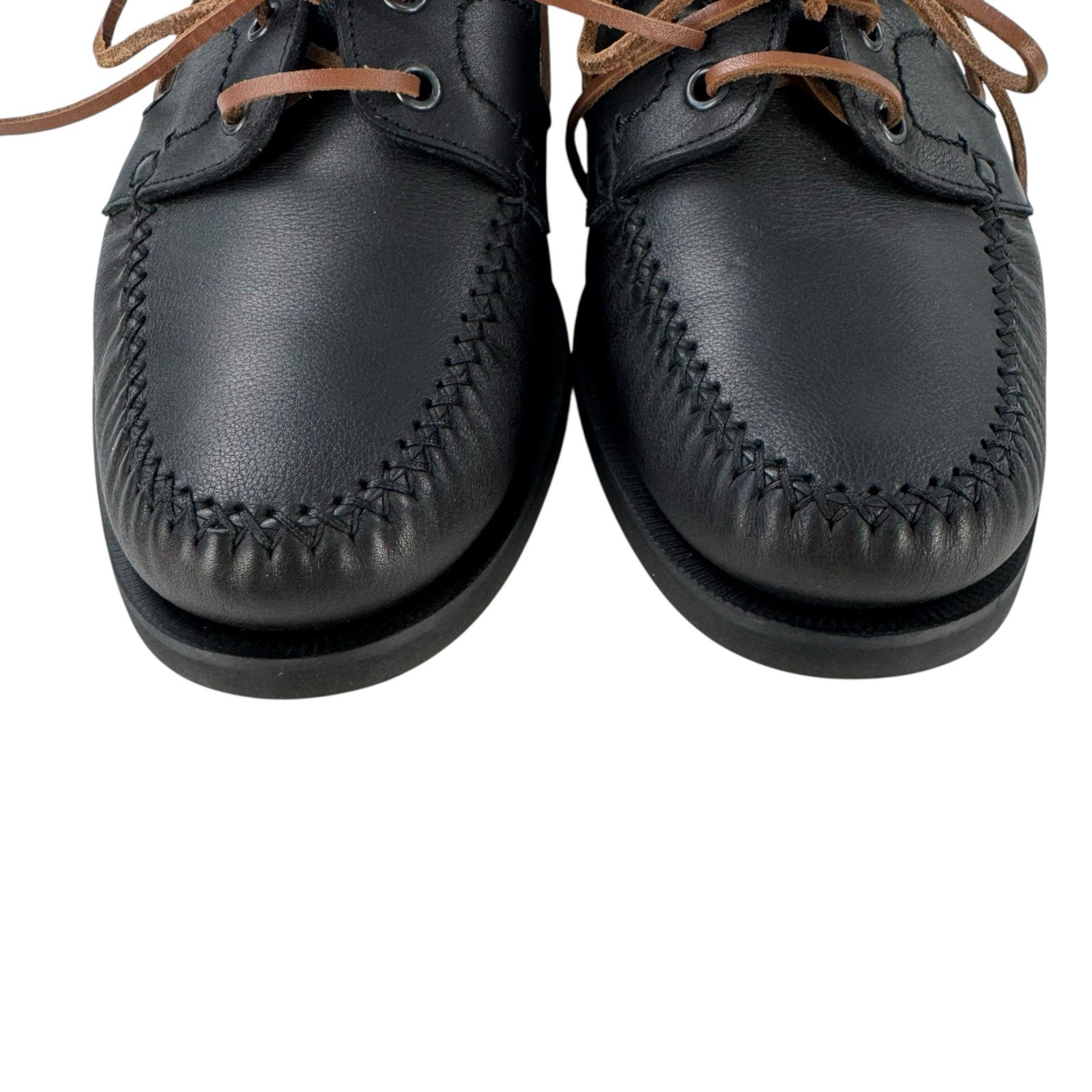 Bottega Veneta Leather Boat Shoes