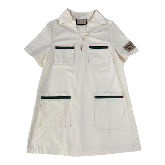 Gucci Sherry Line Short Sleeve Dress
