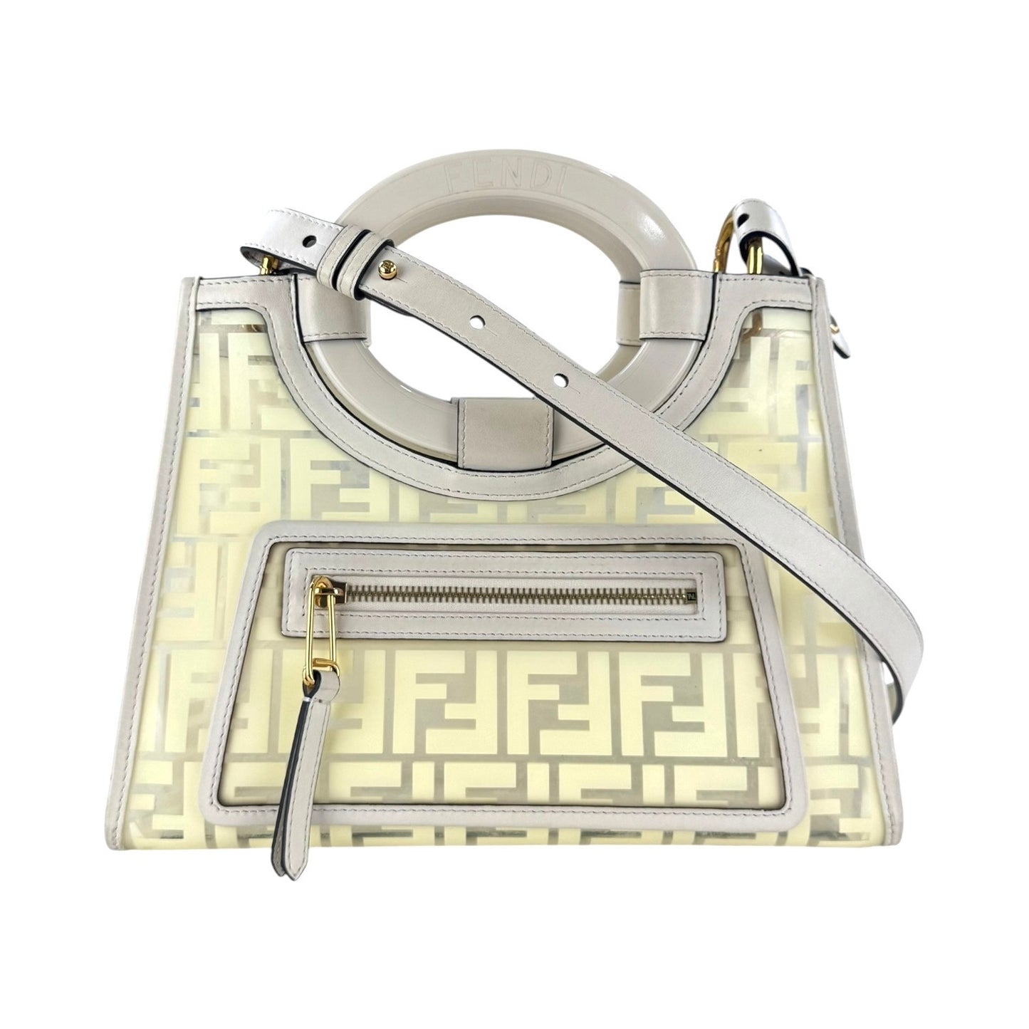 Fendi Zucca Runway Shopper Tote