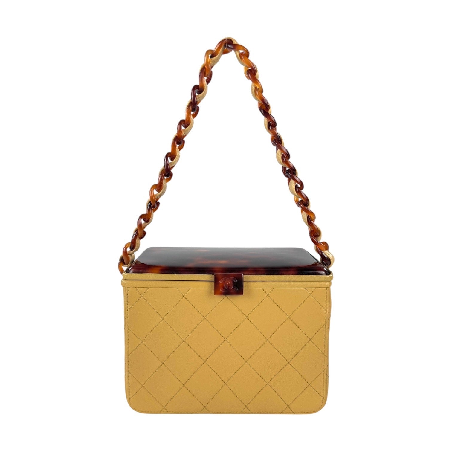 Chanel Vintage Matelassé Box Bag