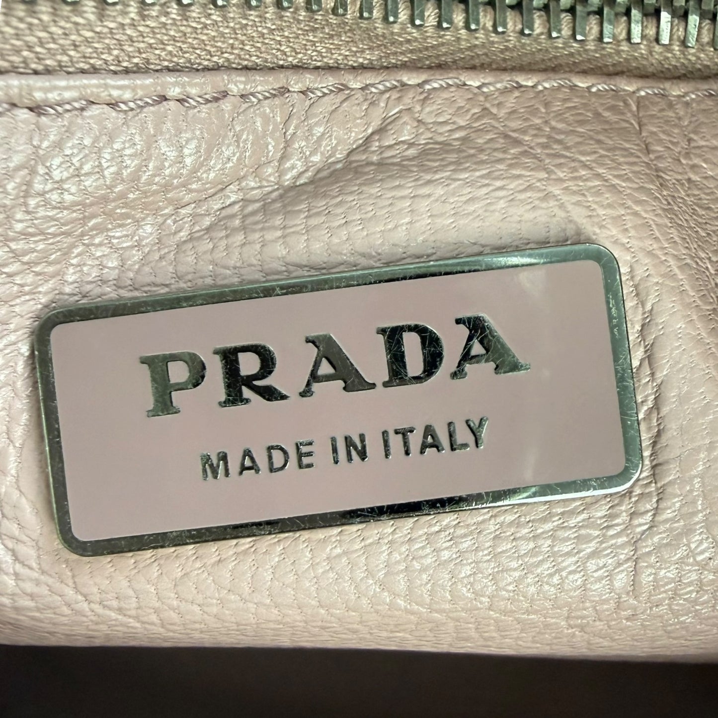 Prada Antic Easy Flap Leather Shoulder Bag