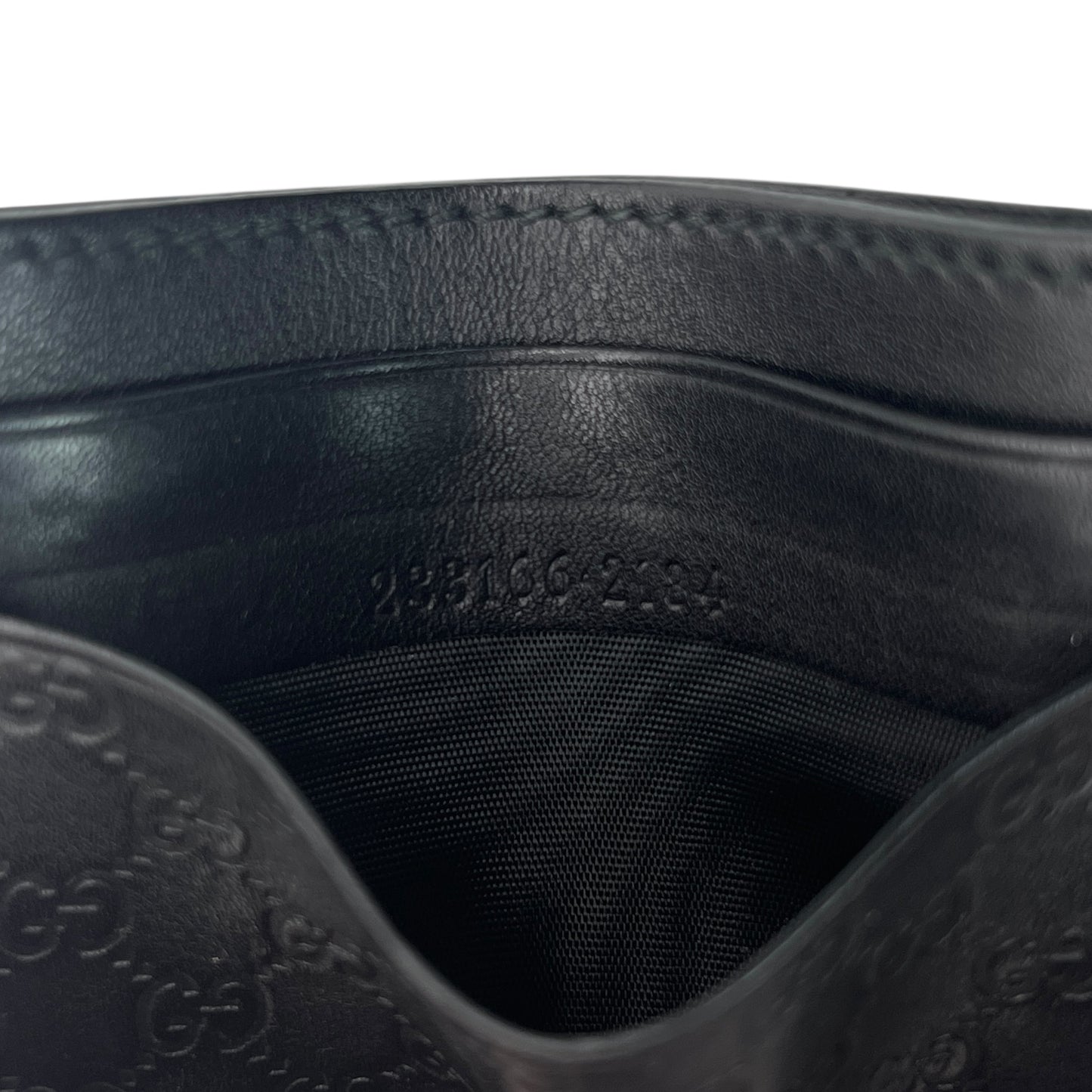 Gucci Micro Guccissima Card Holder