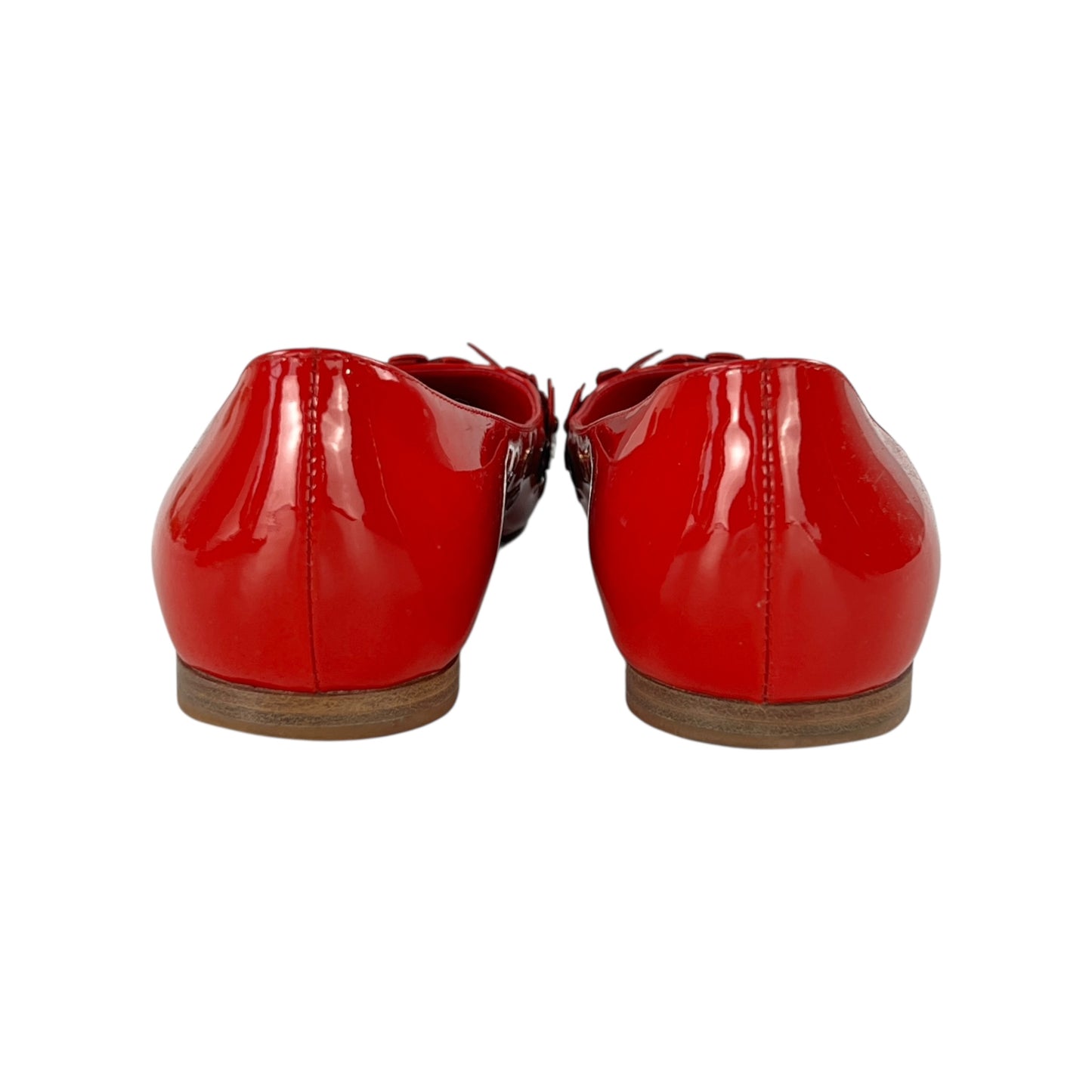 Louis Vuitton Vernis Flower Flats