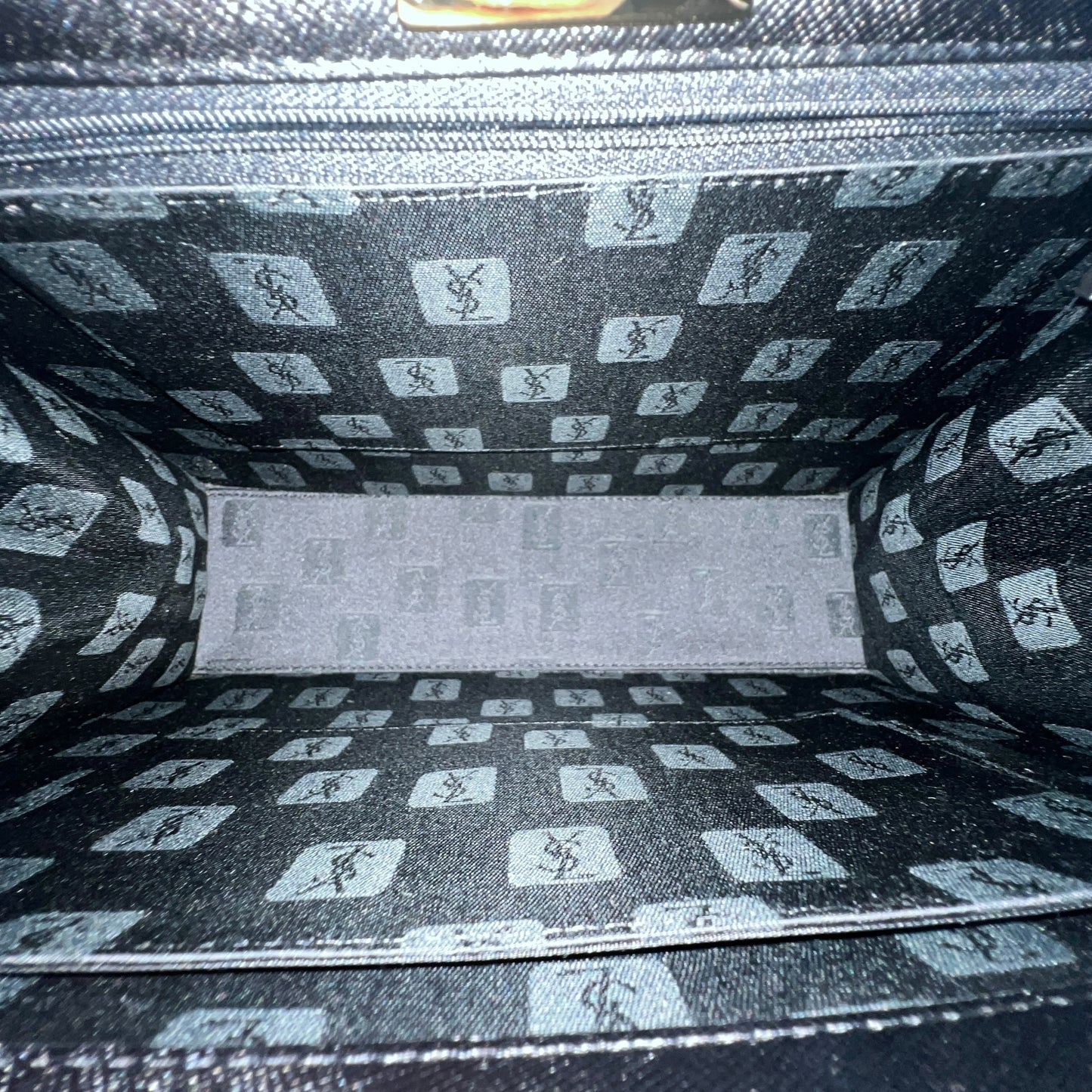 YSL Vintage Leather Top Handle Bag