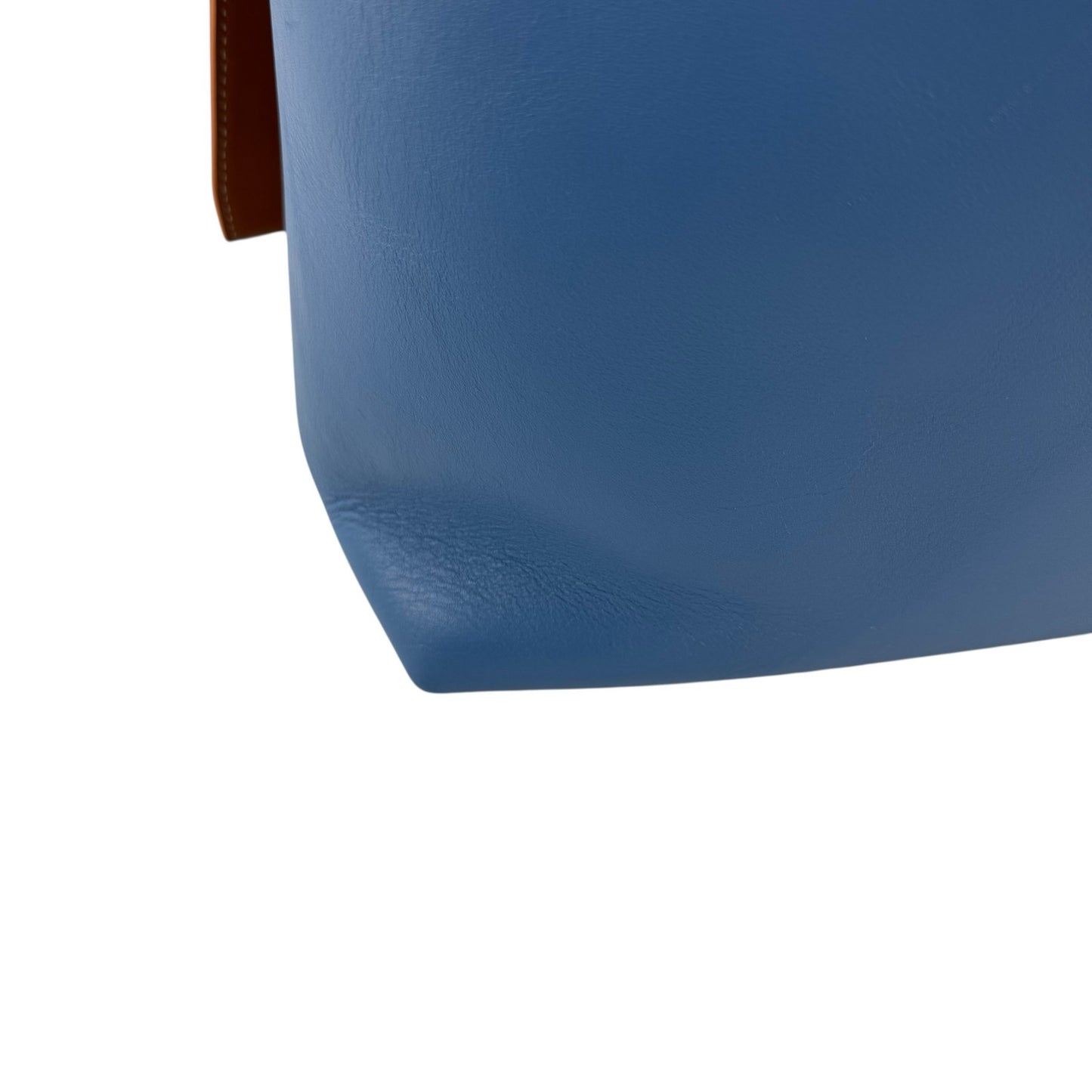 Celine Twisted Cabas Leather Tote Bag