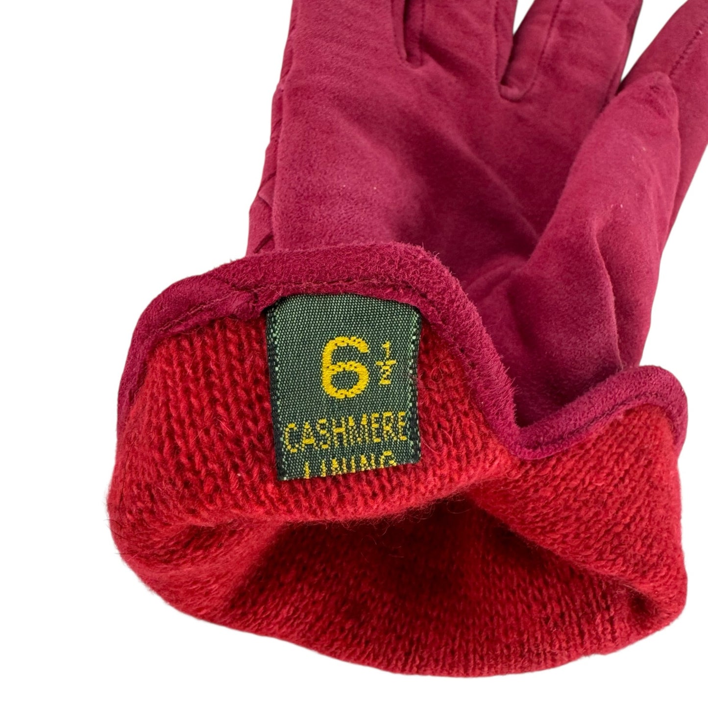 Bottega Veneta Pink Suede Intrecciato Gloves