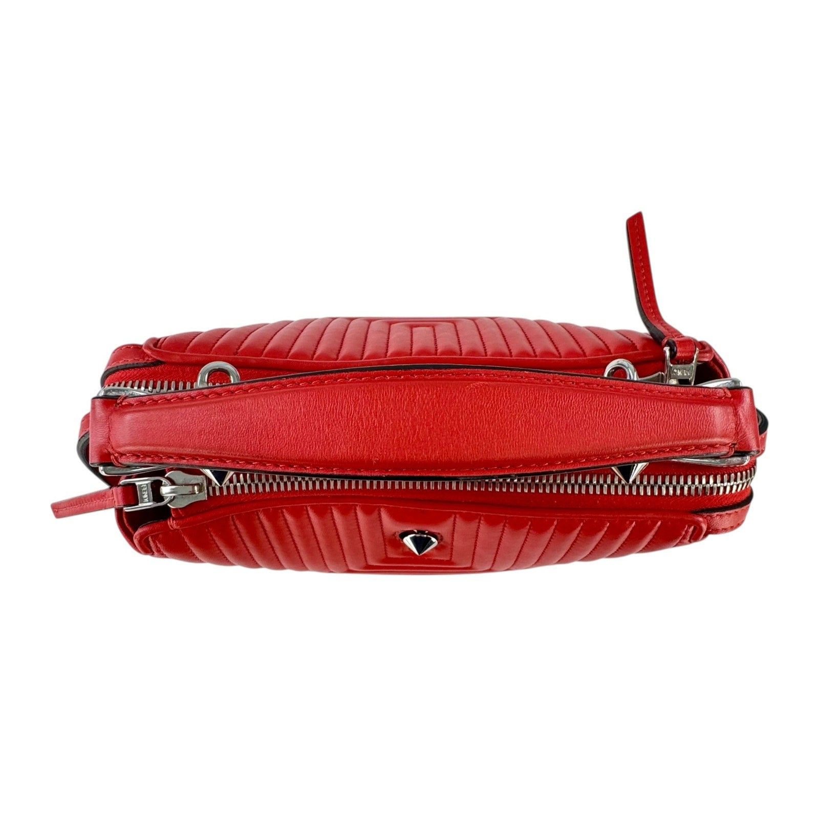 Fendi Dotcom Click Quilted Leather Shoulder Bag