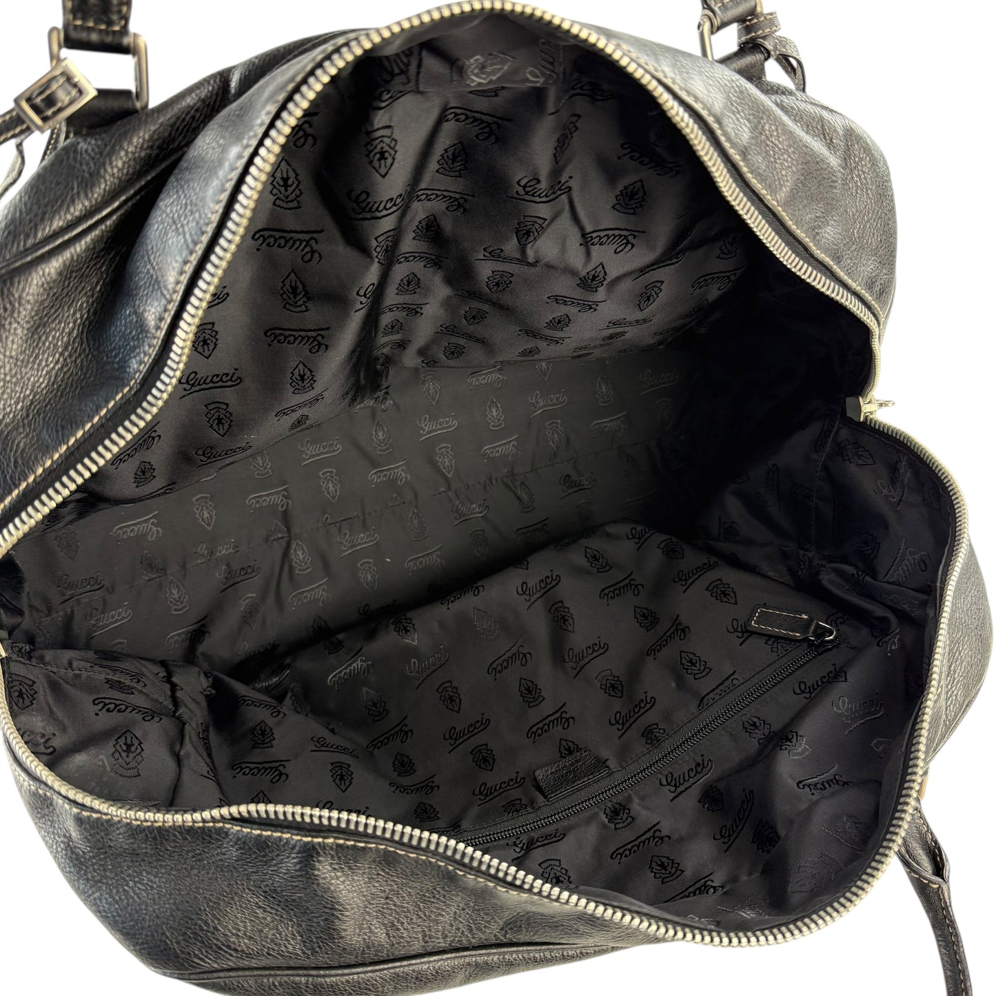 Gucci Hysteria Leather Duffle Bag