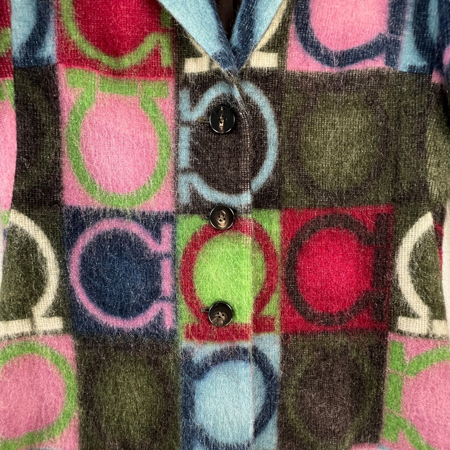 Ferragamo Gancini Mohair Suit Set