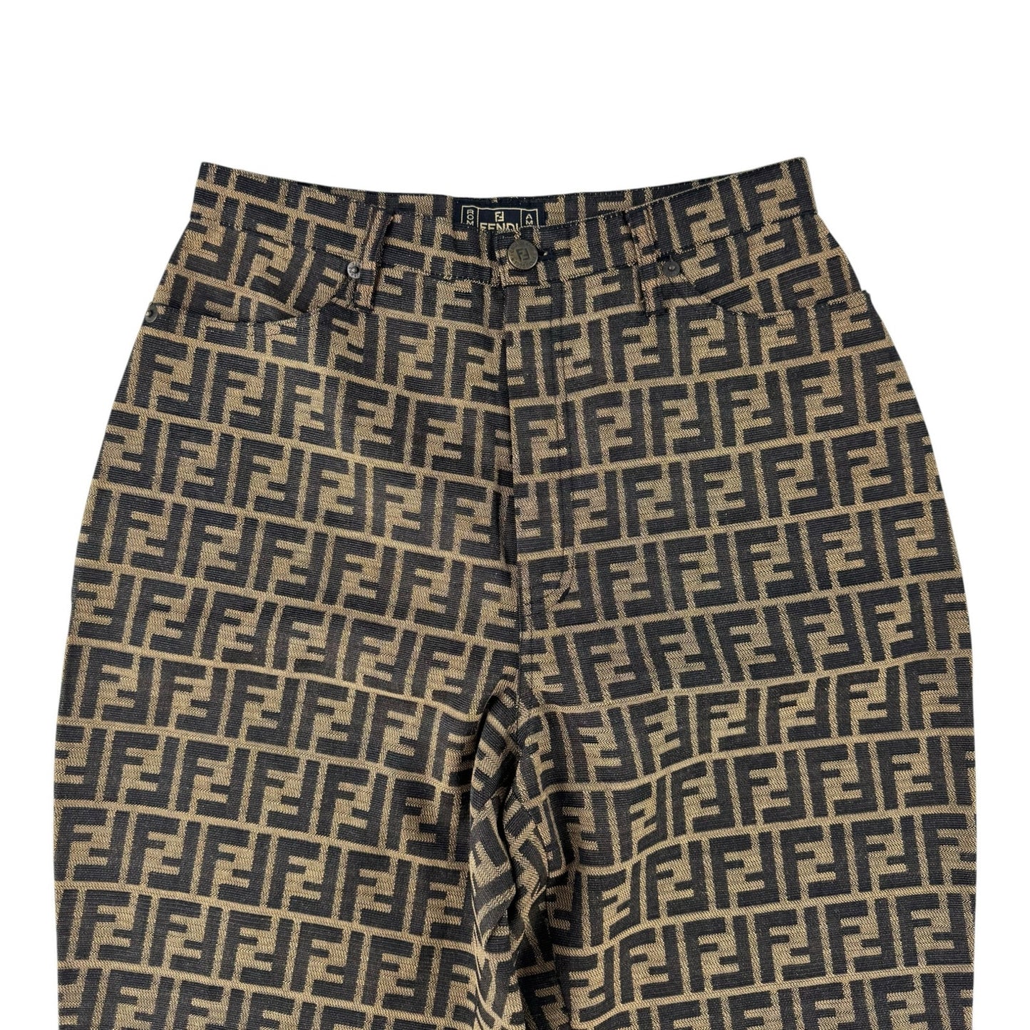 Fendi Vintage Zucca Print Pant