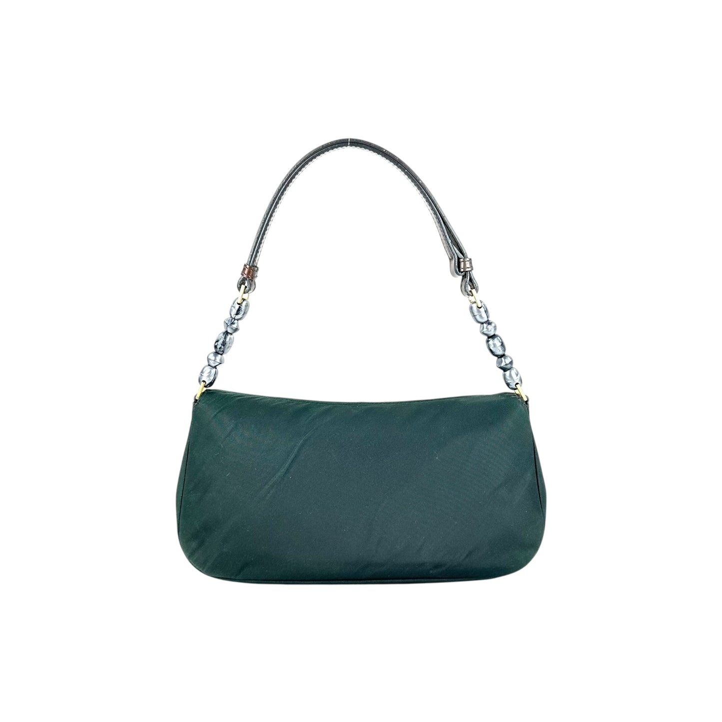 Dior Vintage Maris Pearl Nylon Shoulder Bag