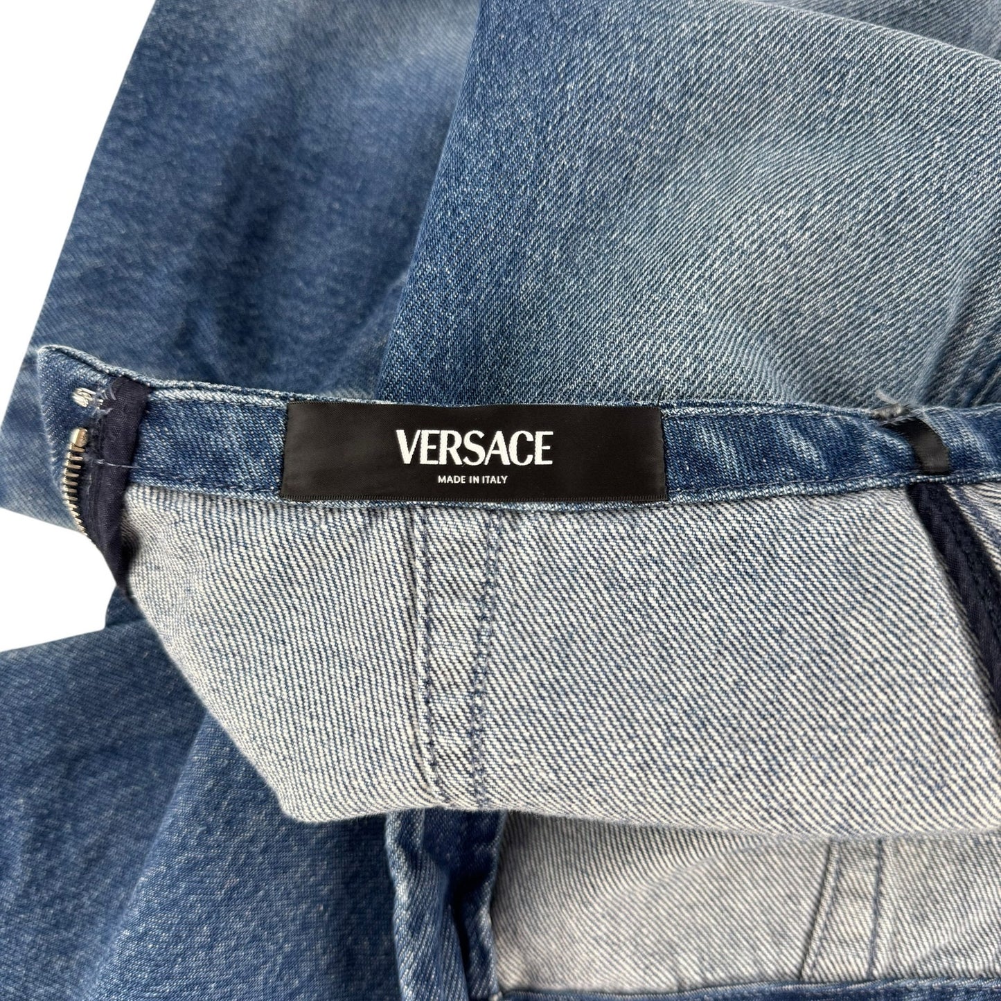 Versace Vintage Denim Skirt