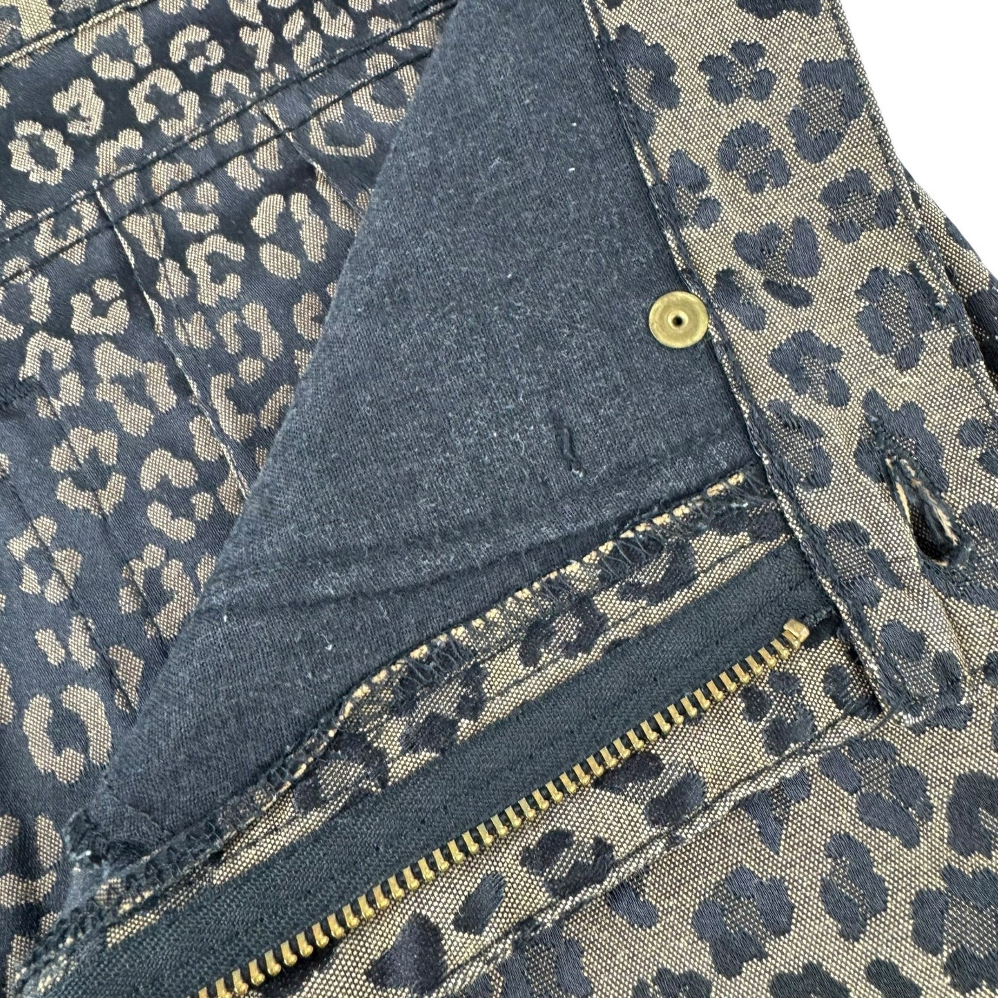 Fendi Vintage Leopard Print Pant