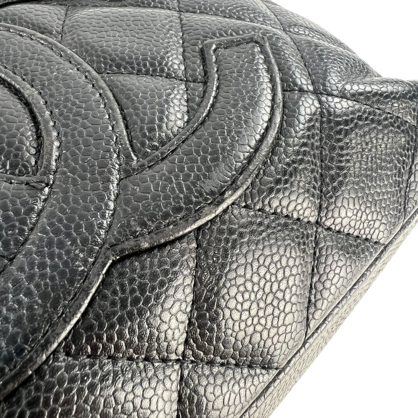 Chanel Vintage Matelasse Tote Bag