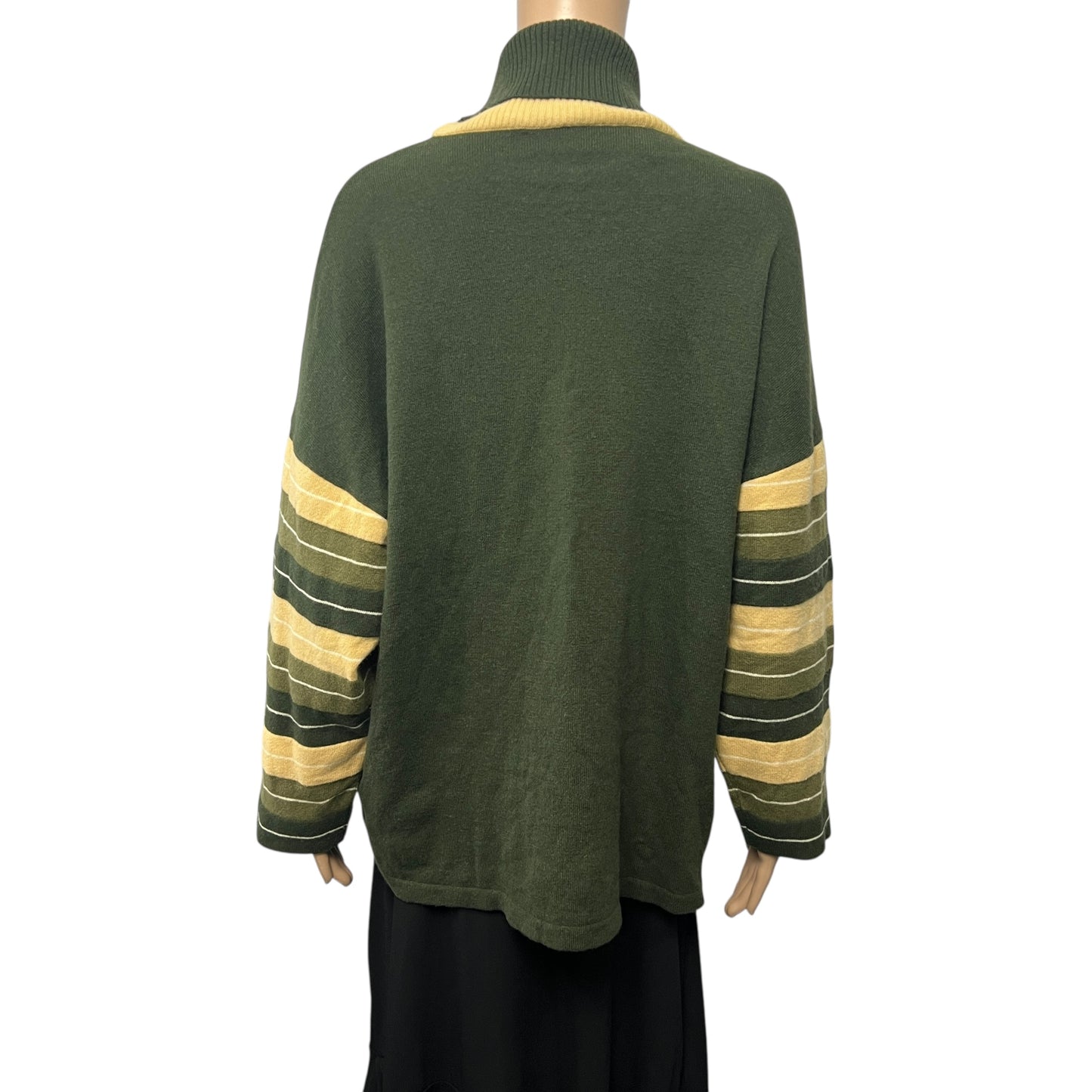 Fendi Vintage Wool & Cashmere Turtleneck Sweater