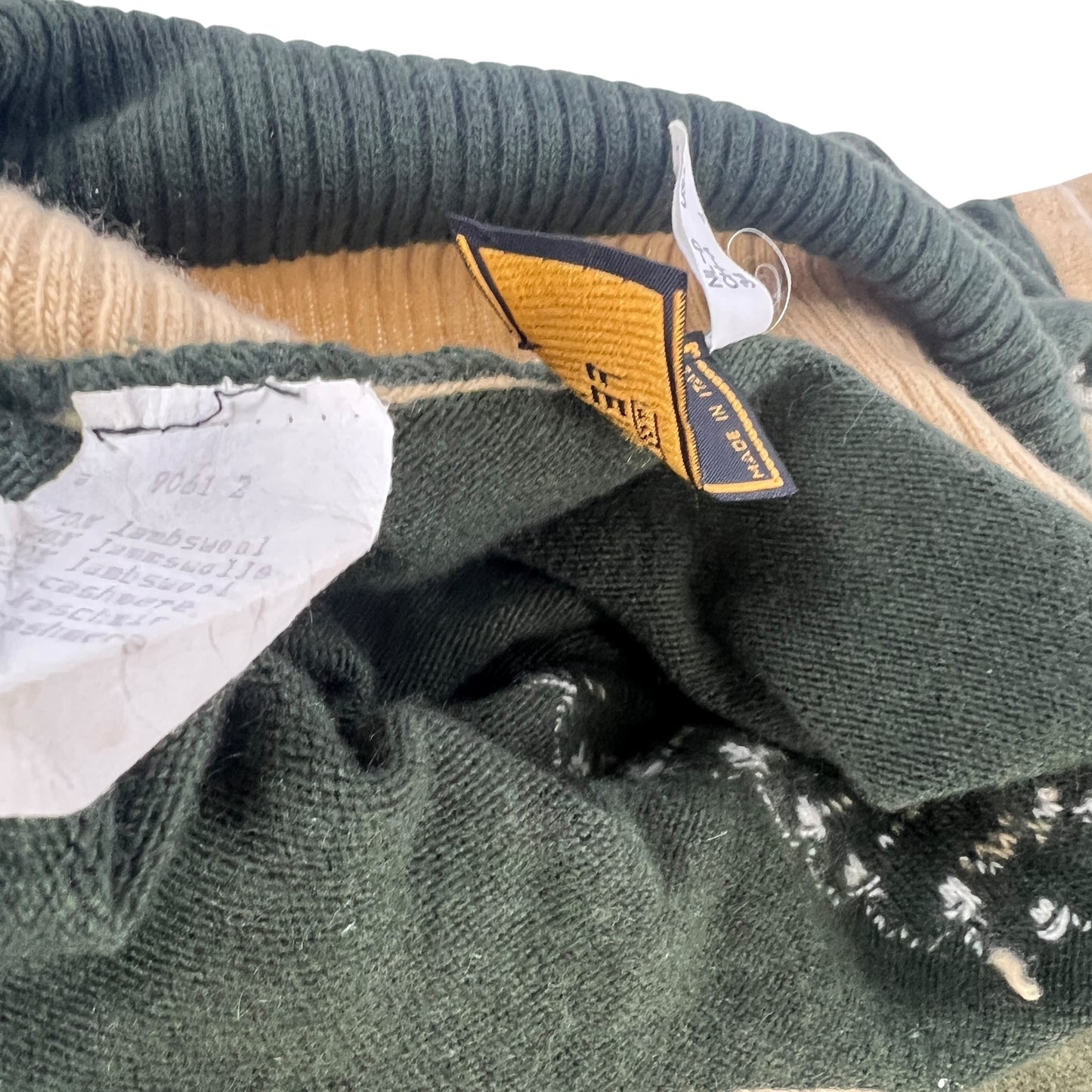 Fendi Vintage Wool & Cashmere Turtleneck Sweater