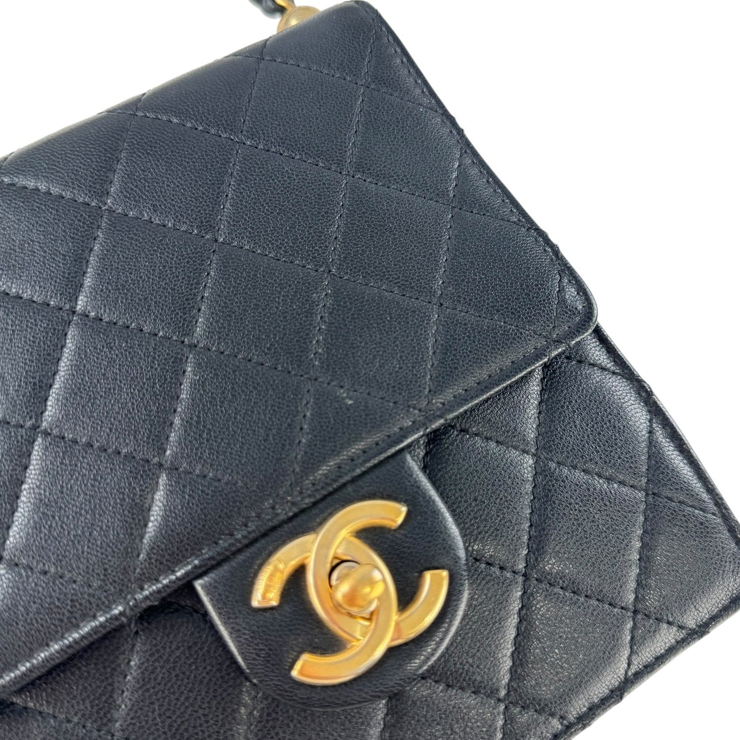 Chanel Chic Faux Pearl Mattelasse Flap Bag