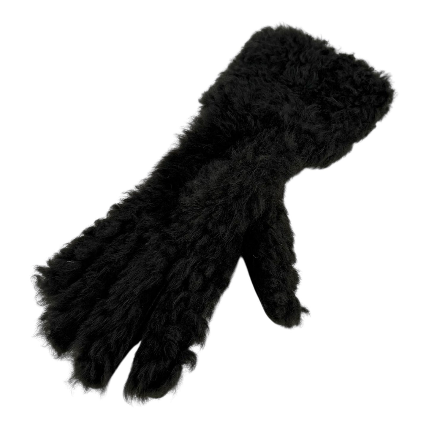 Bottega Veneta Shearling & Leather Gloves