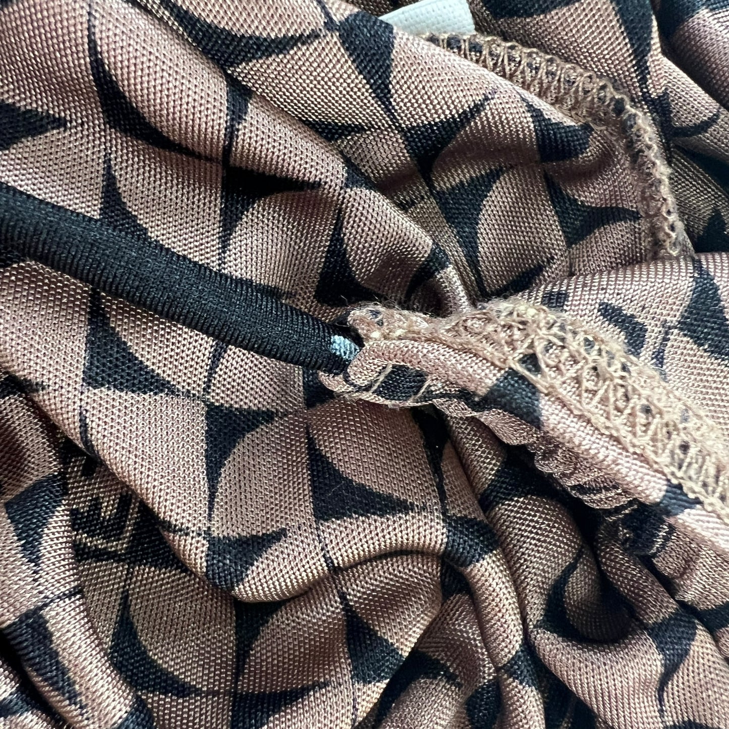 Fendi Vintage Nylon Spaghetti Strap Crop Top