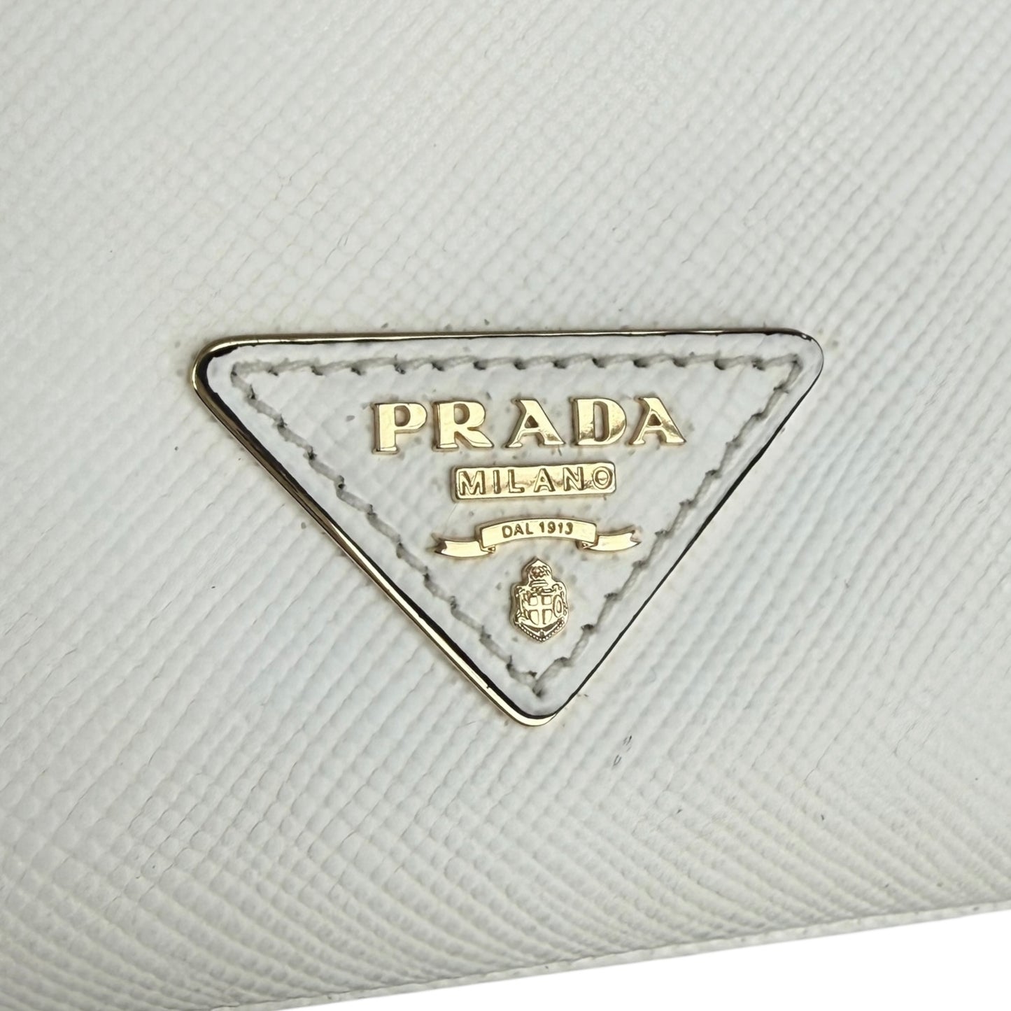 Prada Saffiano Leather Two Way Bucket Bag