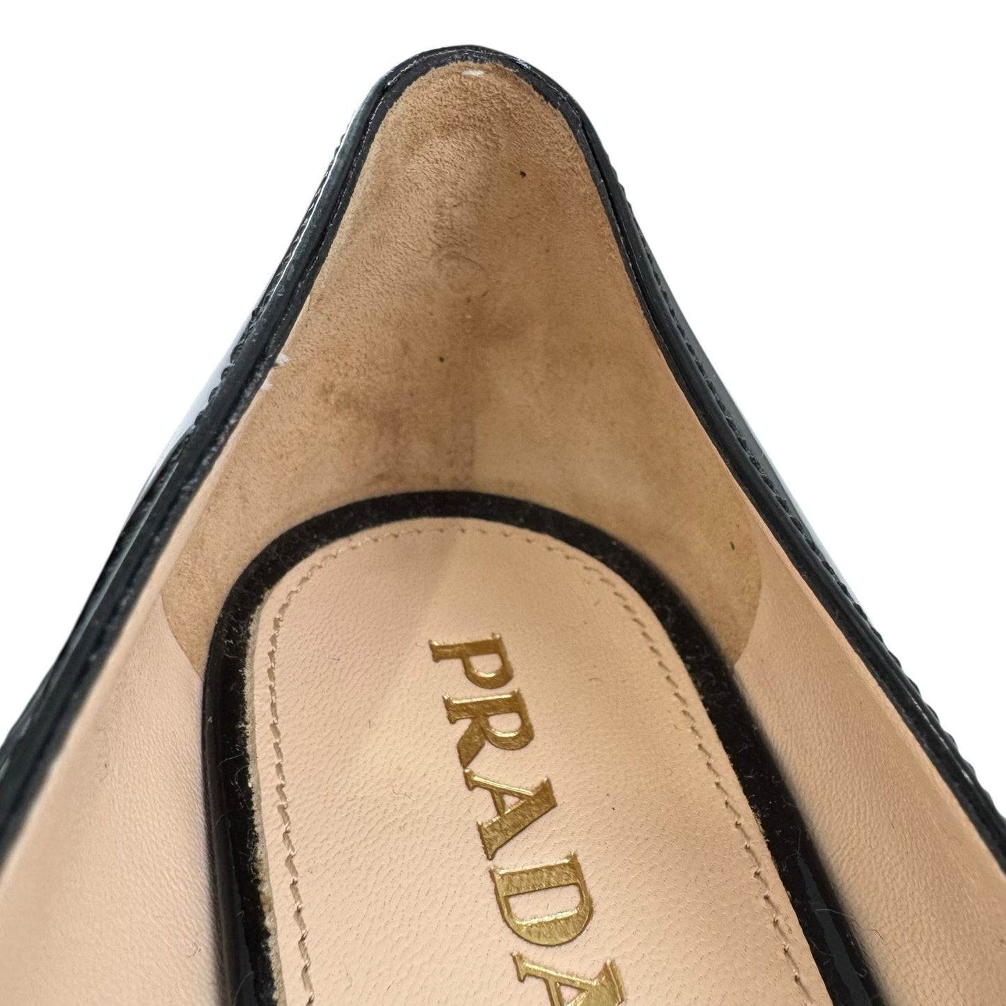 Prada Patent Leather Kitten Heels
