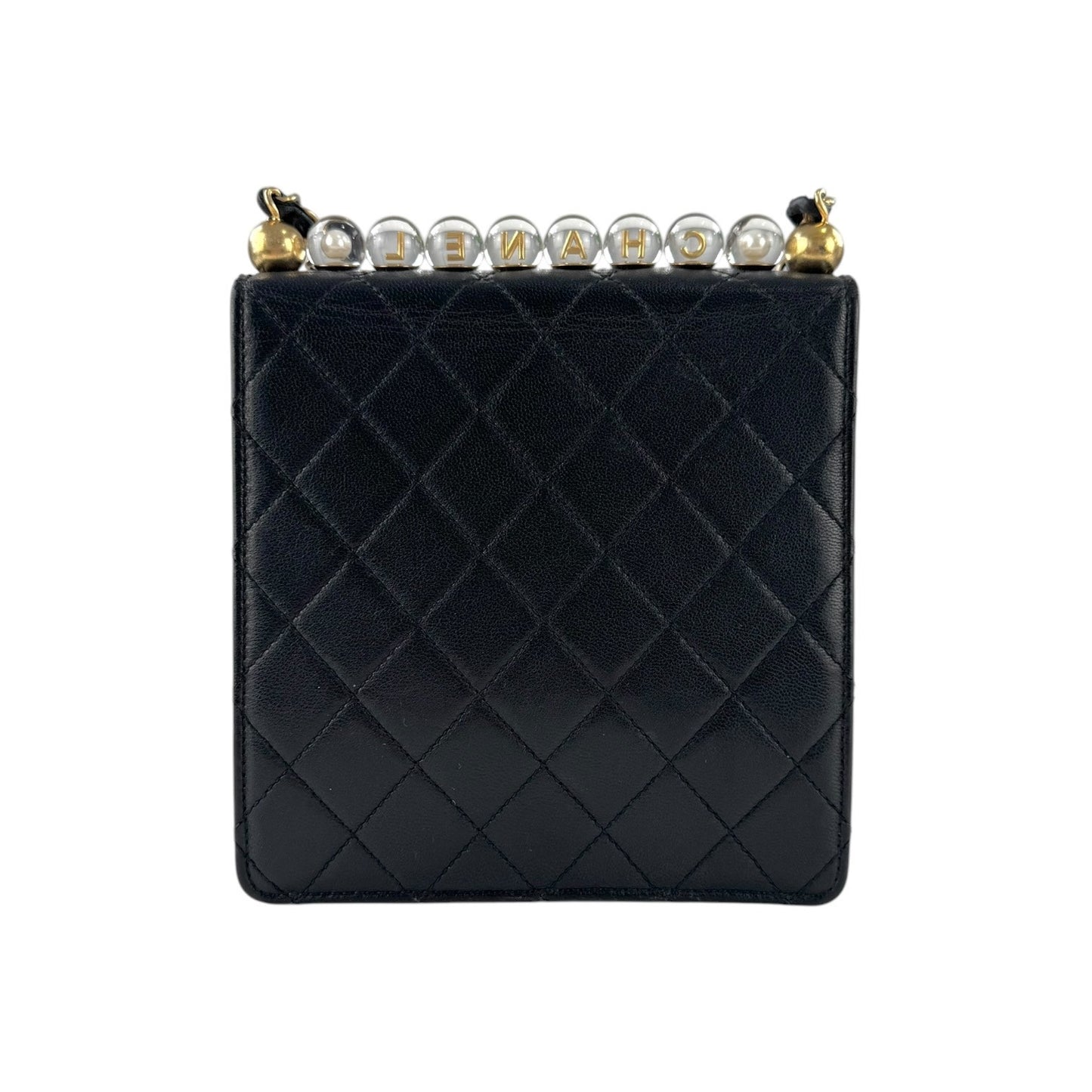 Chanel Chic Faux Pearl Mattelasse Flap Bag