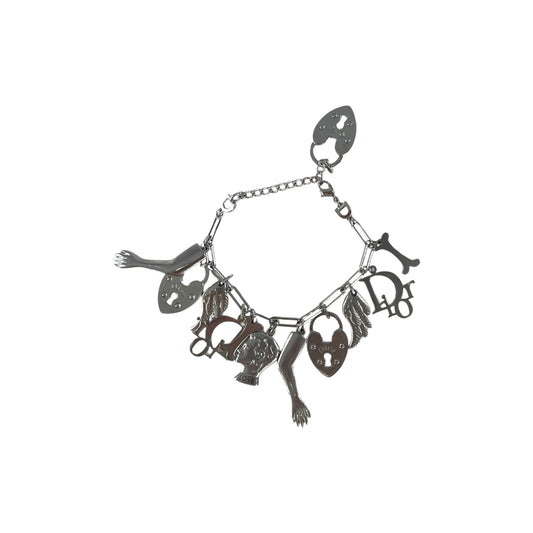 Dior Vintage Galliano Charm Bracelet