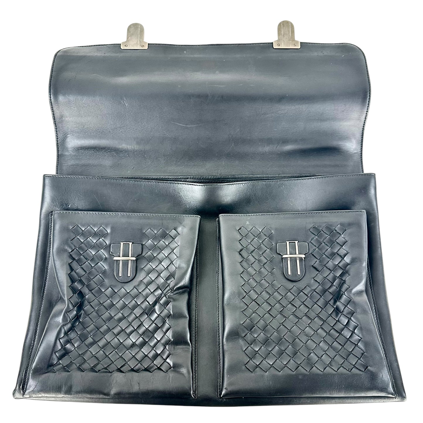 Bottega Veneta Intrecciato Leather Briefcase
