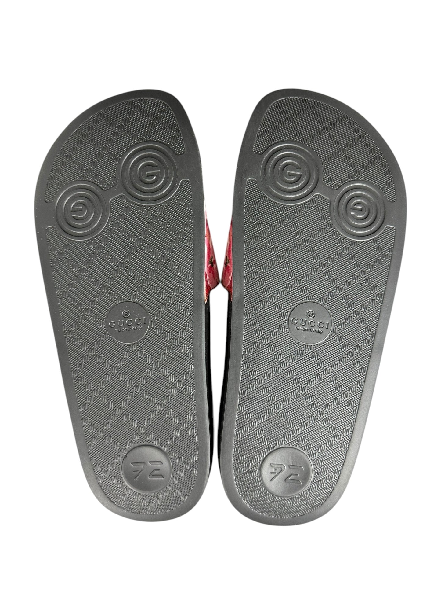 Gucci Monogram Floral Slides